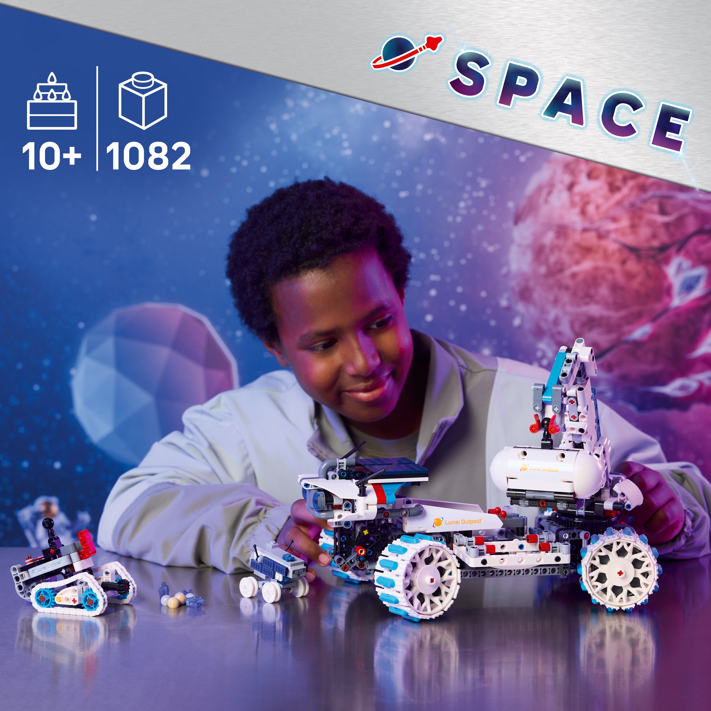 Lego 42211 Lunar Outpost Moon Rover