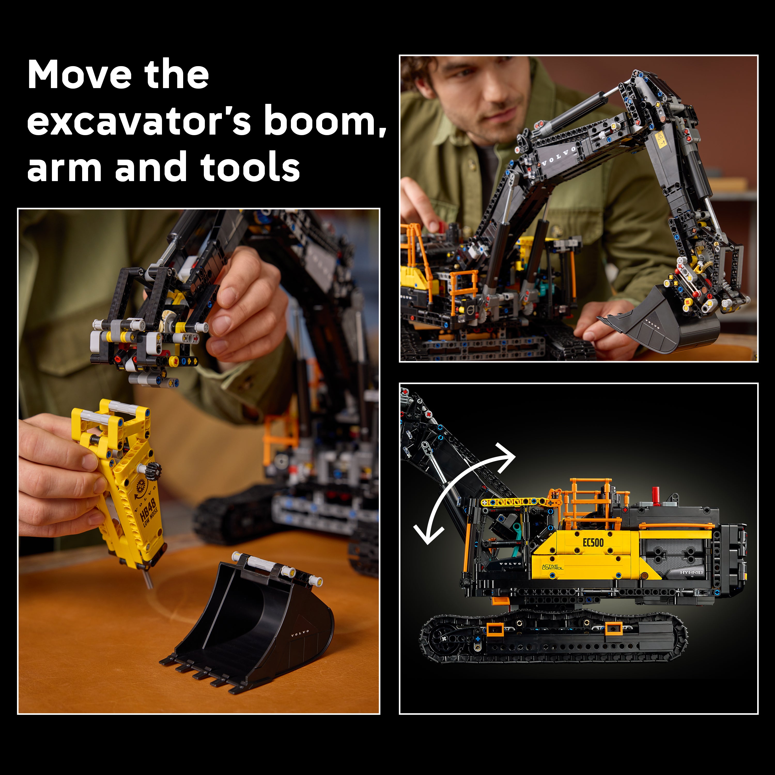 Lego 42215 Volvo EC500 Hybrid Excavator