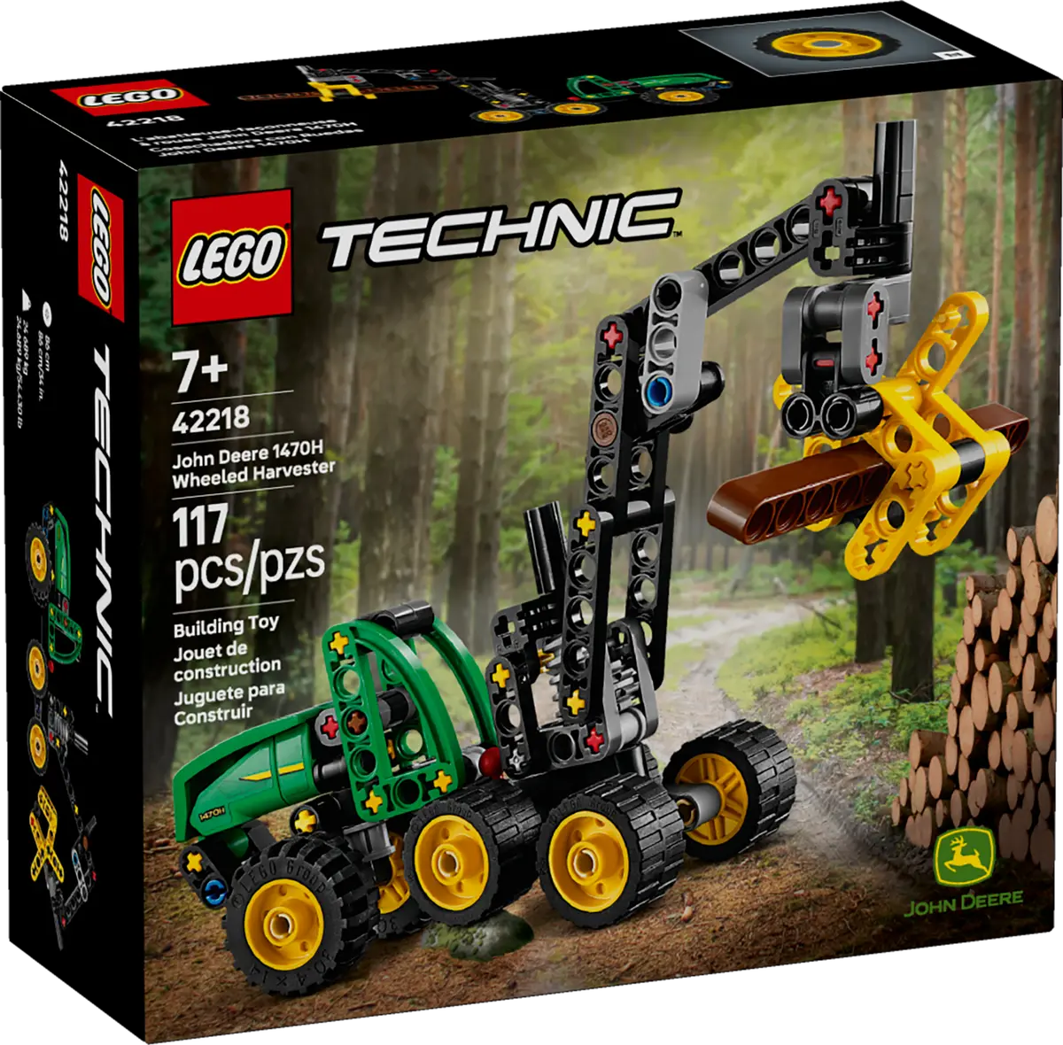 Lego 42218 John Deere 1470H Wheeled Harvester
