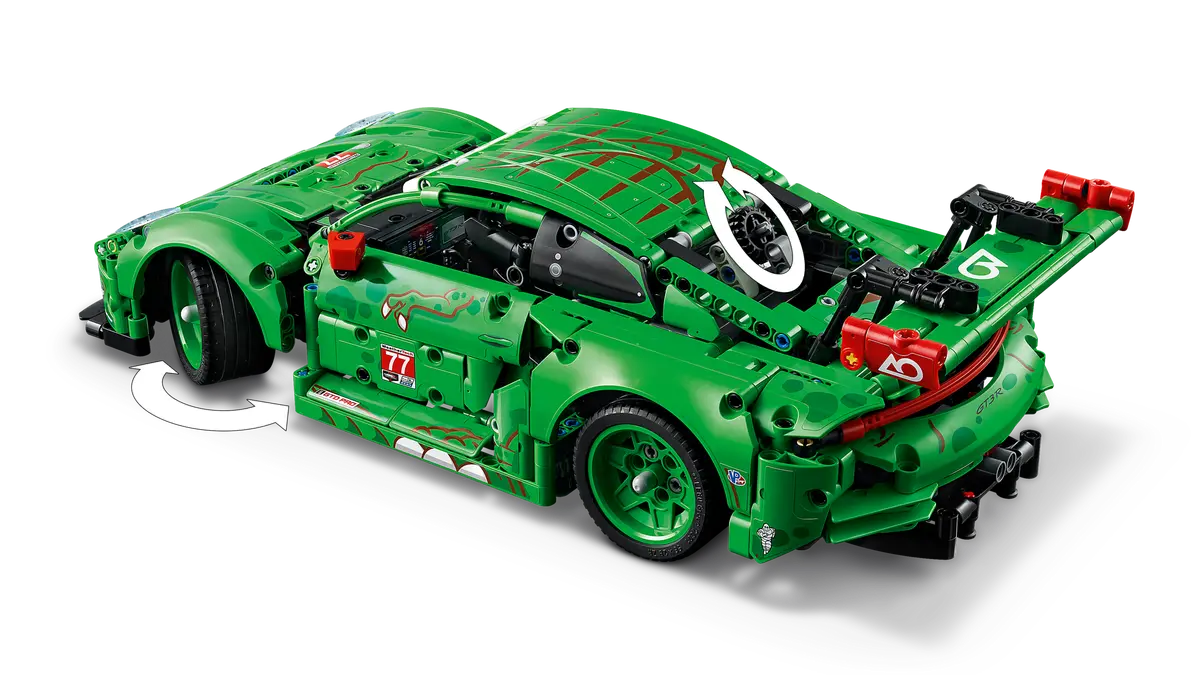 Lego 42224 Porsche 911 GT3 R REXY AO Racing Car