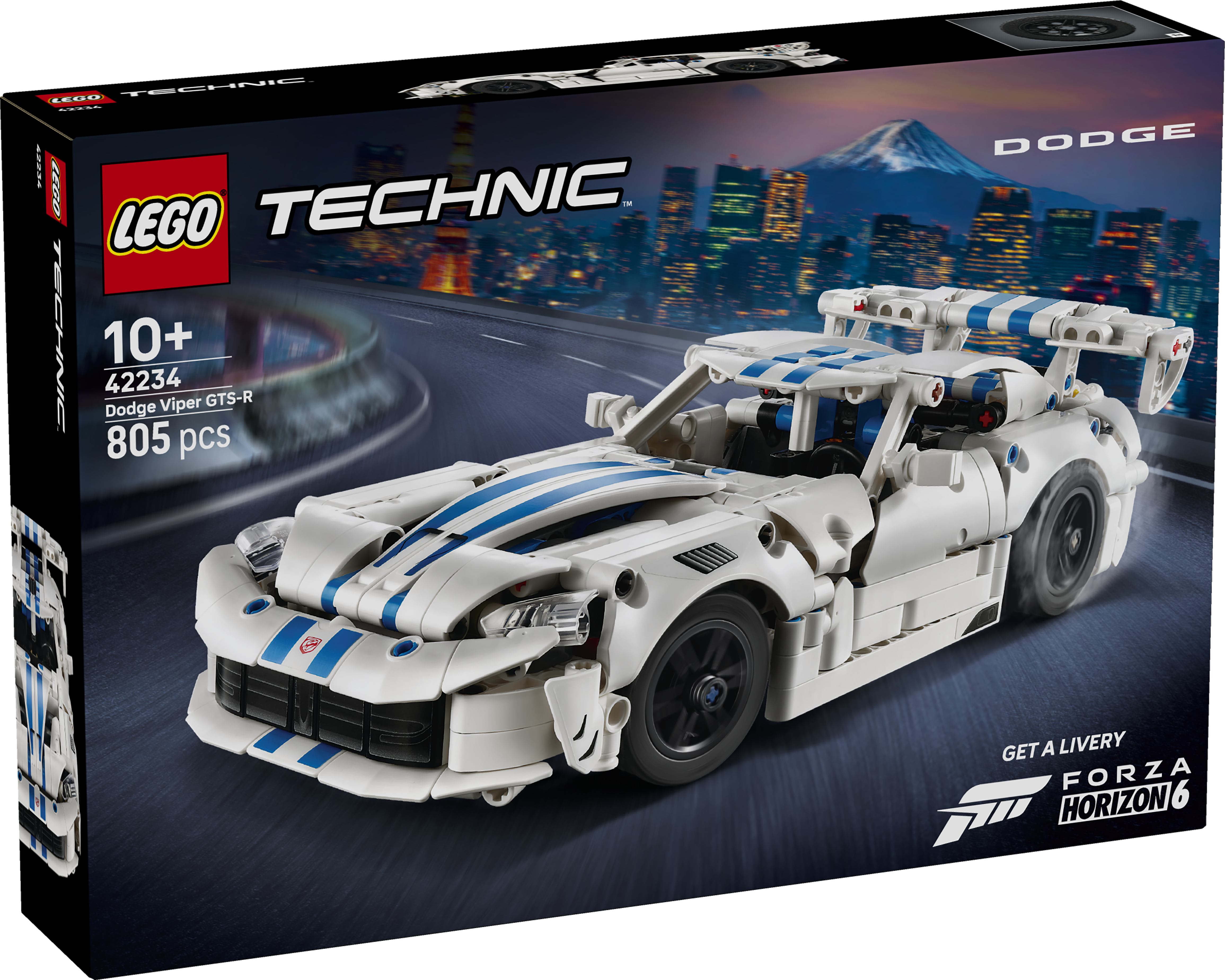 Lego 42234 Dodge Viper GTS-R Sports Car