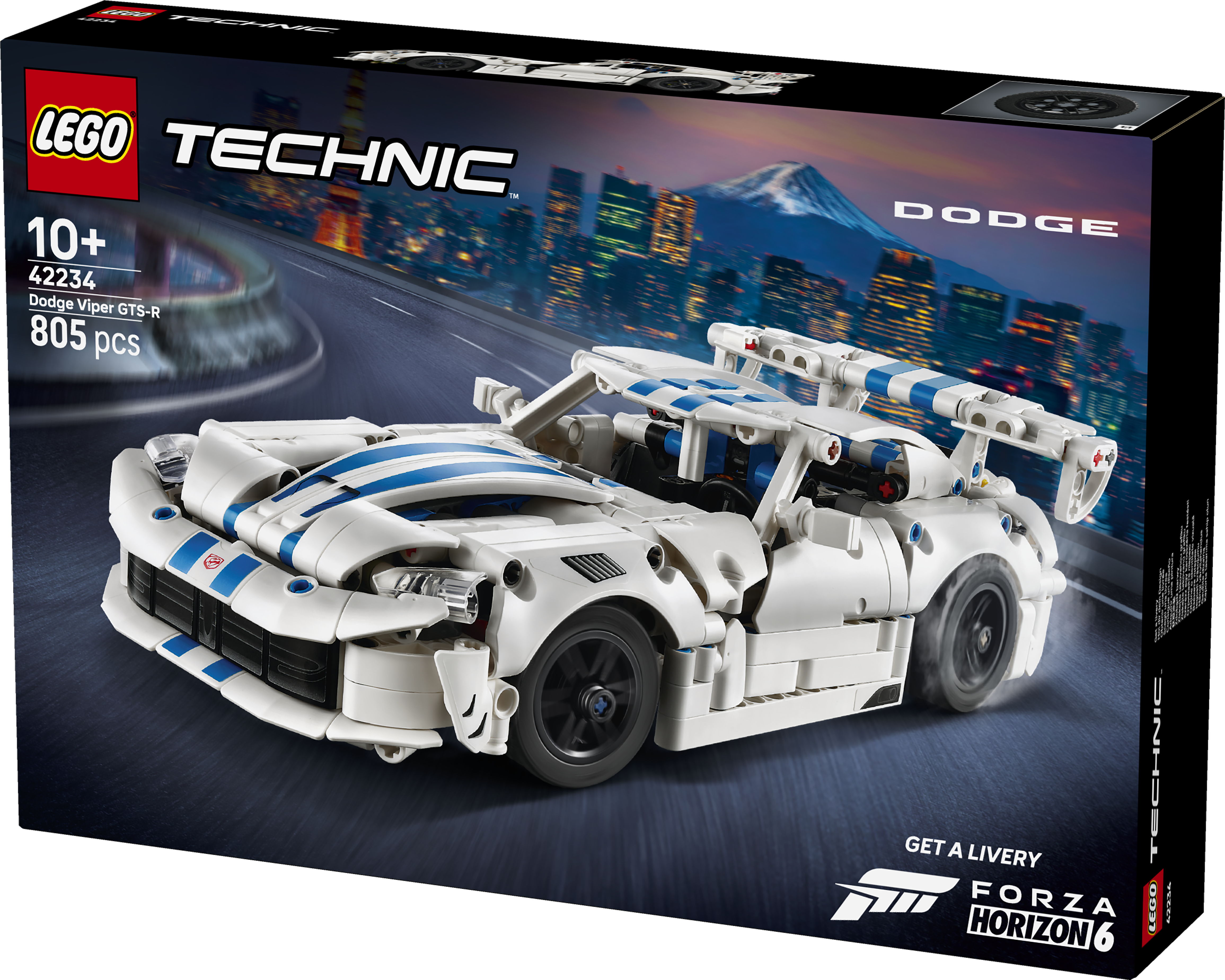 Lego 42234 Dodge Viper GTS-R Sports Car