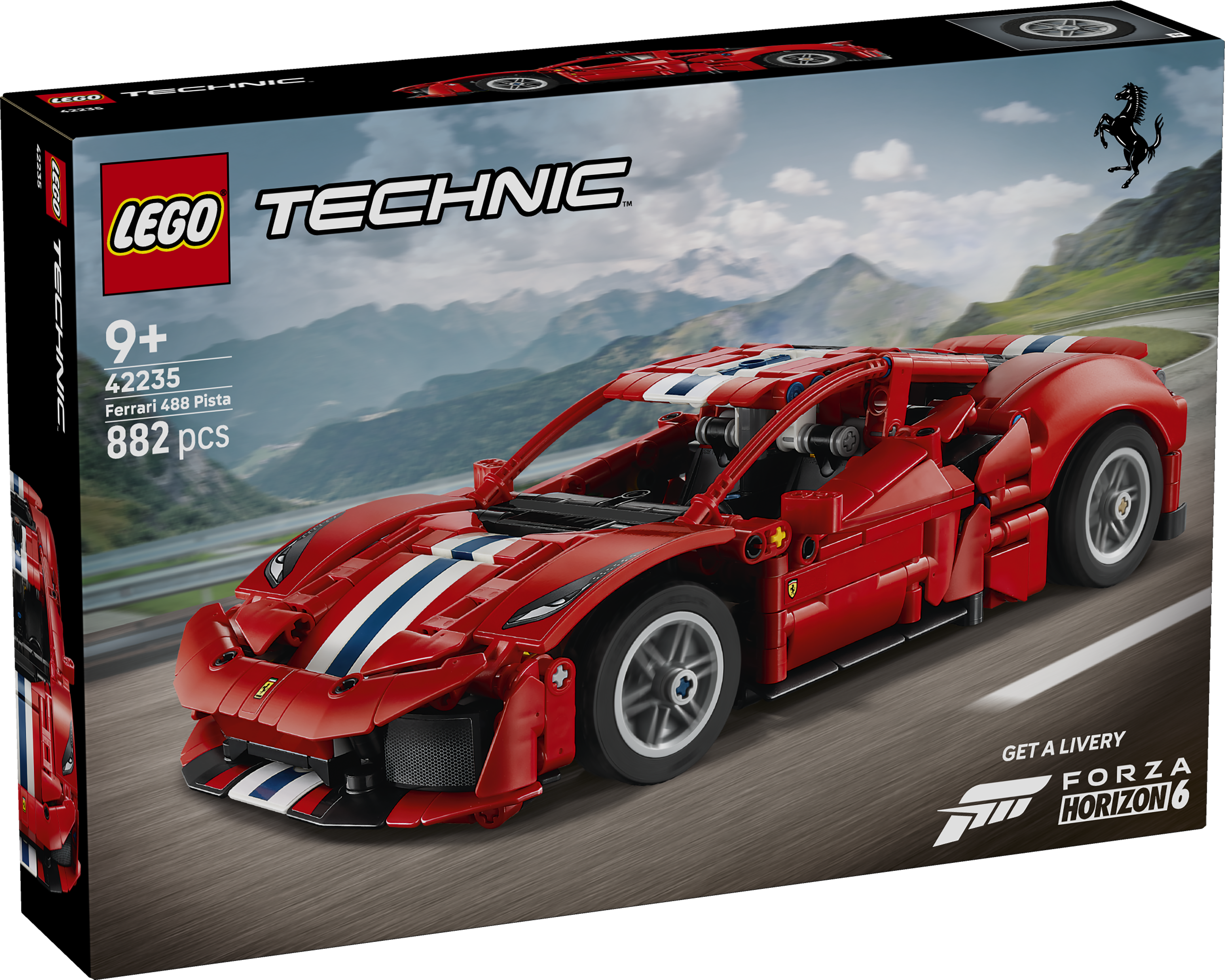 Lego 42235 Ferrari 488 Pista Car