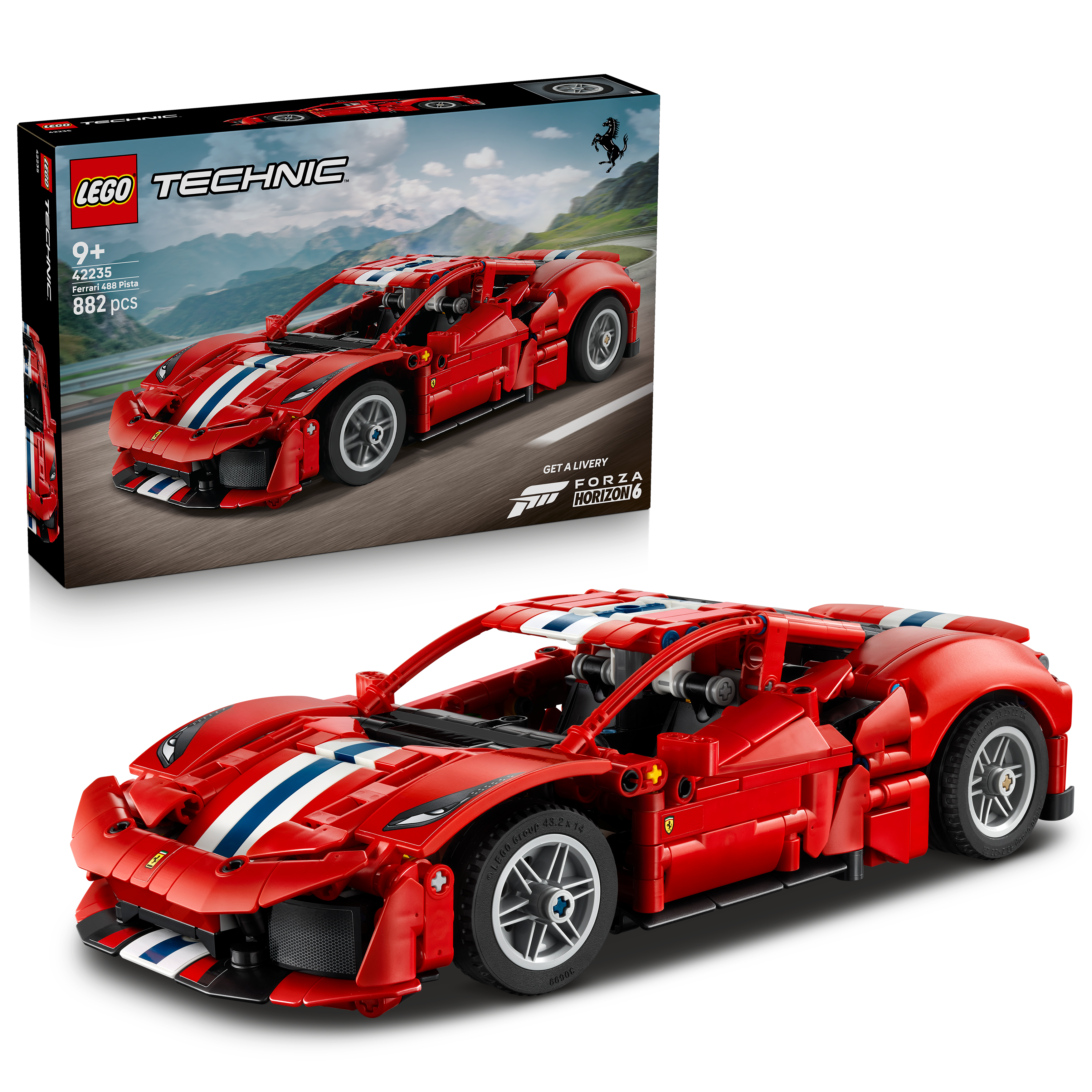 Lego 42235 Ferrari 488 Pista Car