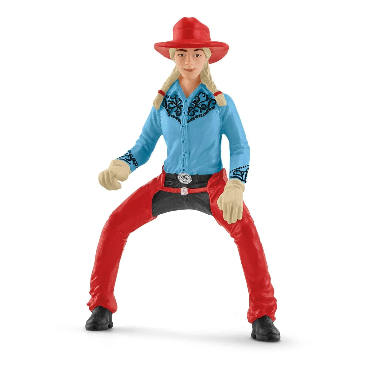 Schleich Barrel Racing With Cowgirl
