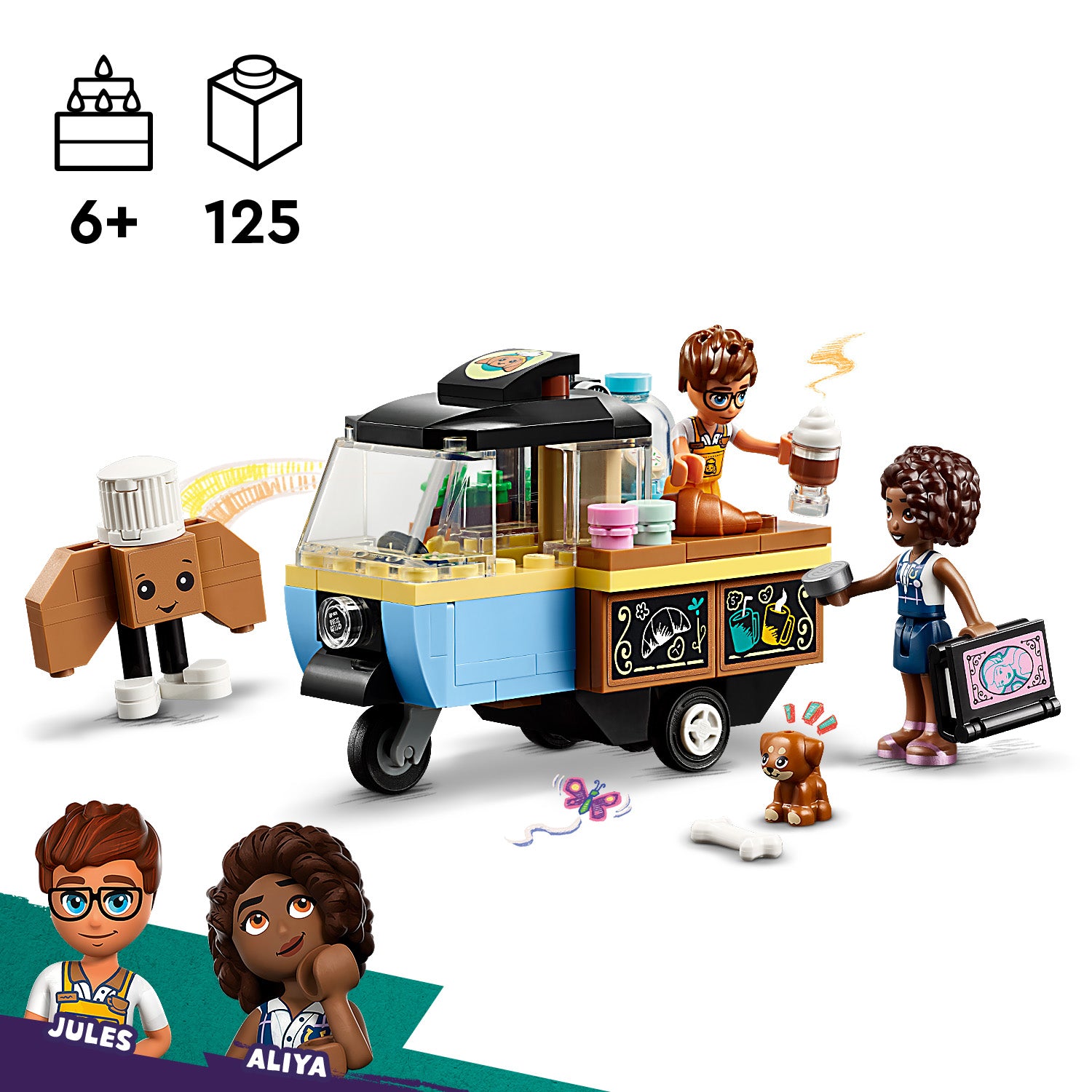 Lego 42606 Mobile Bakery Food Cart