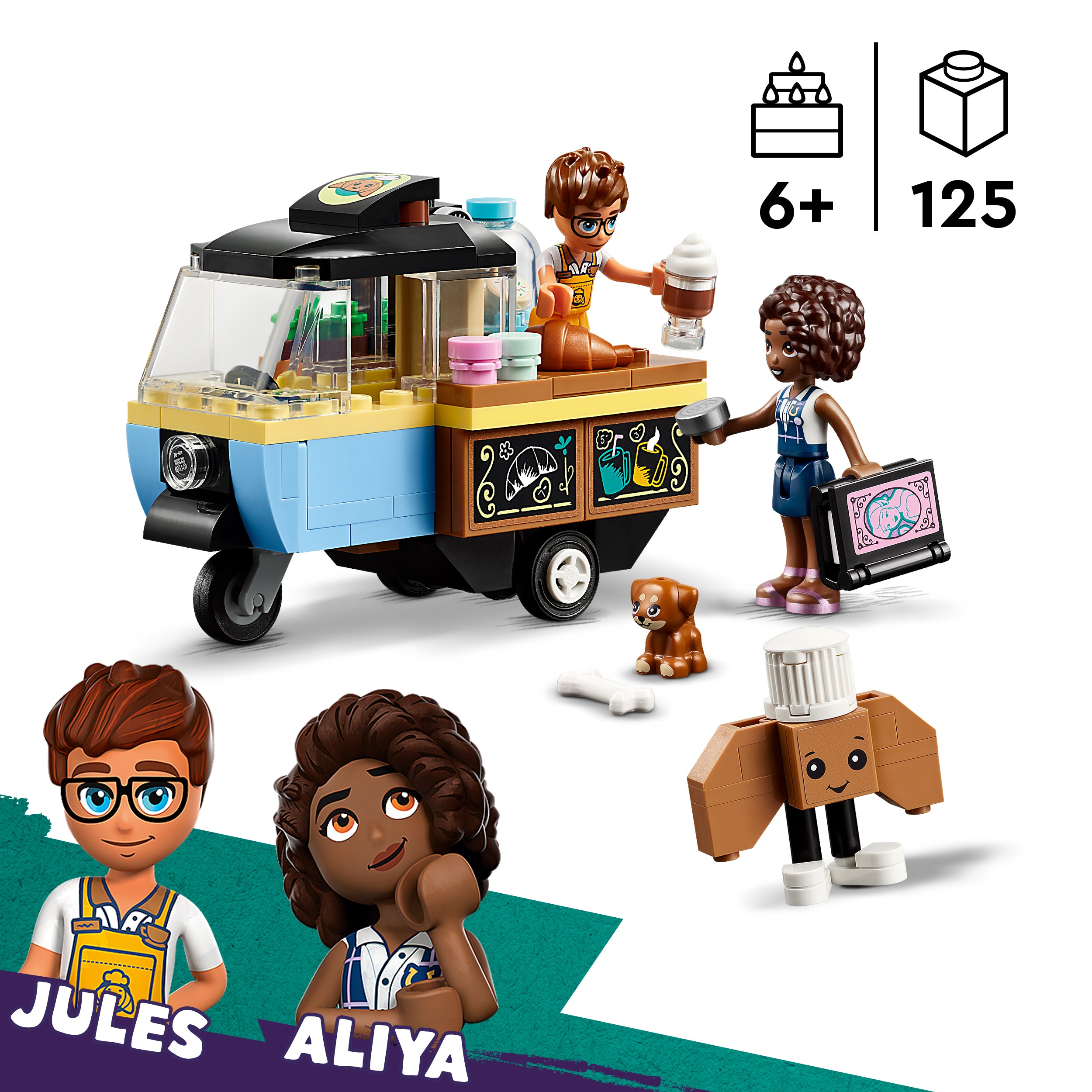 Lego 42606 Mobile Bakery Food Cart