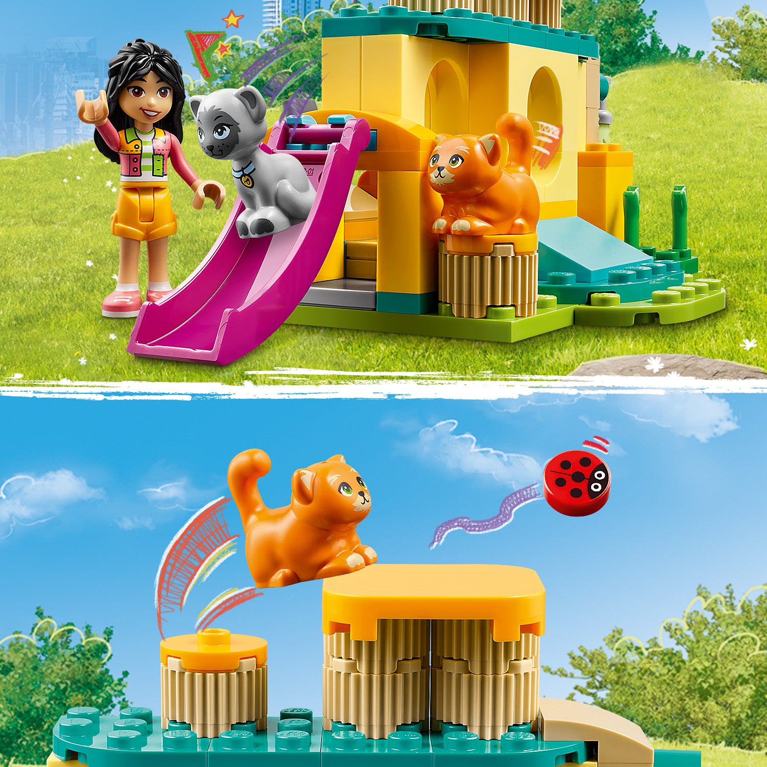 Lego 42612 Cat Playground Adventure Set