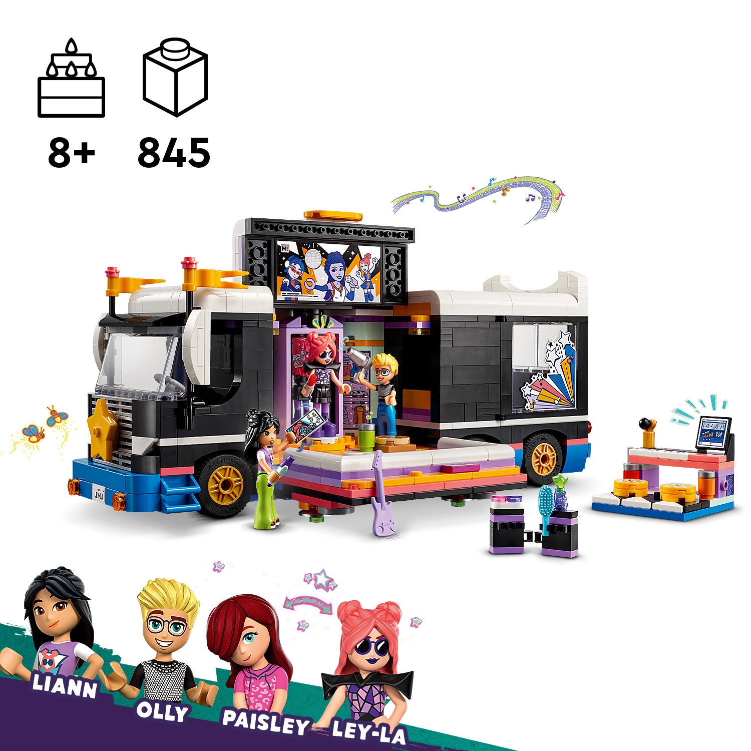 Lego 42619 Pop Star Music Tour Bus