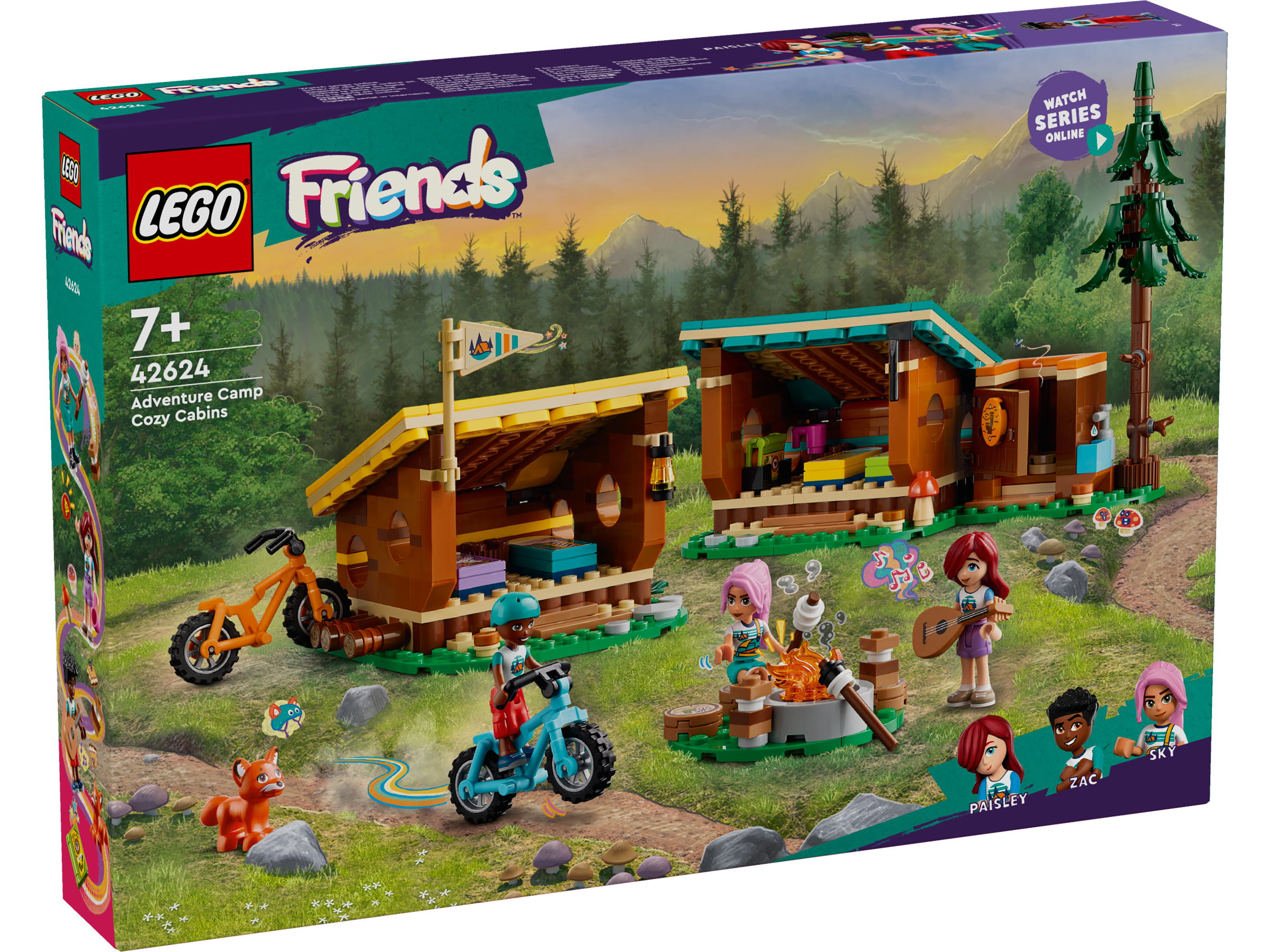 Lego 42624 Adventure Camp Cozy Cabin