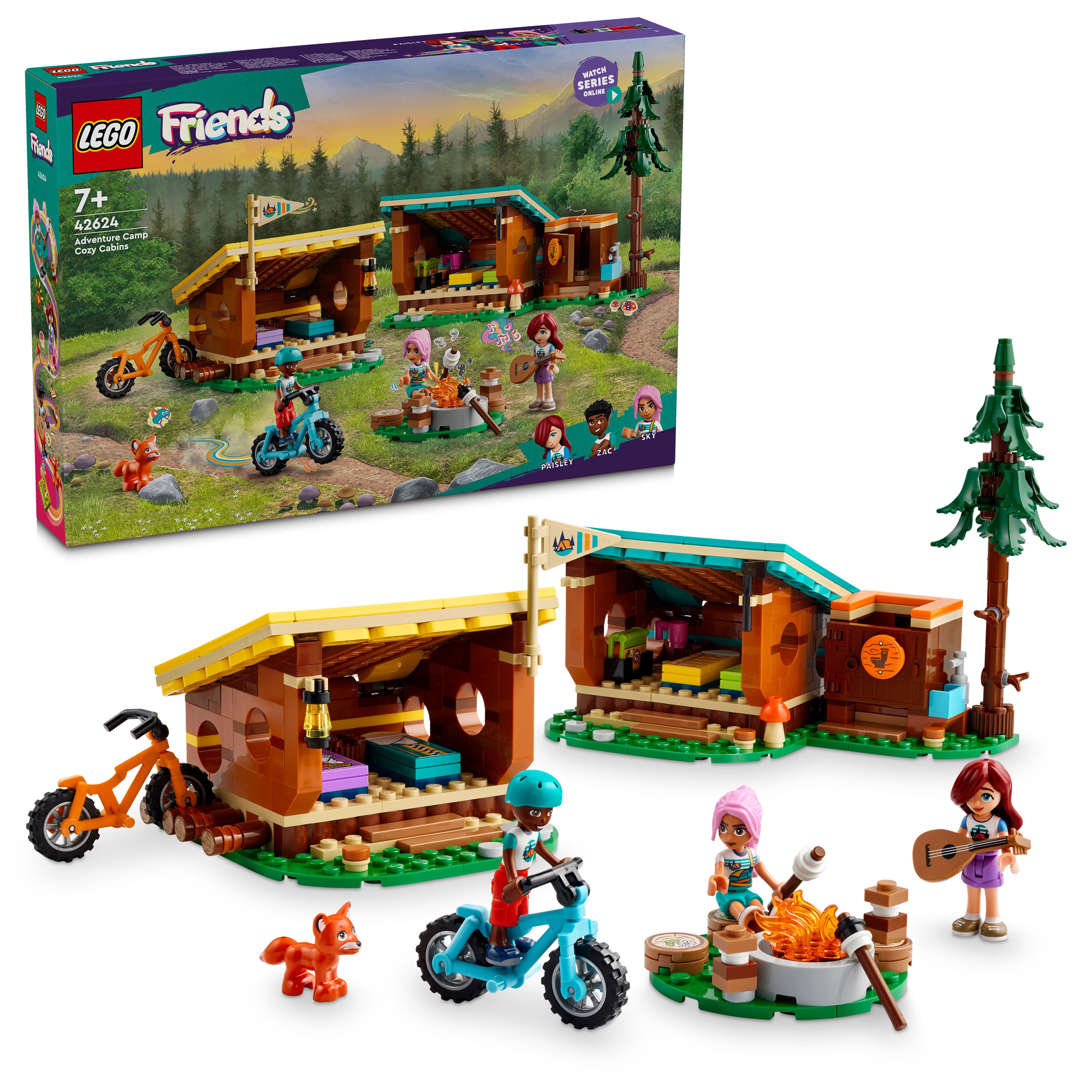 Lego 42624 Adventure Camp Cozy Cabin