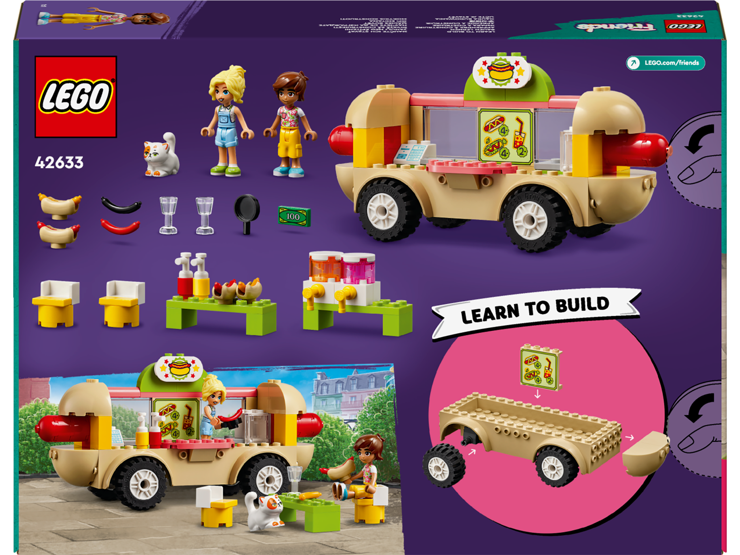 Lego 42633 Hot Dog Food Truck