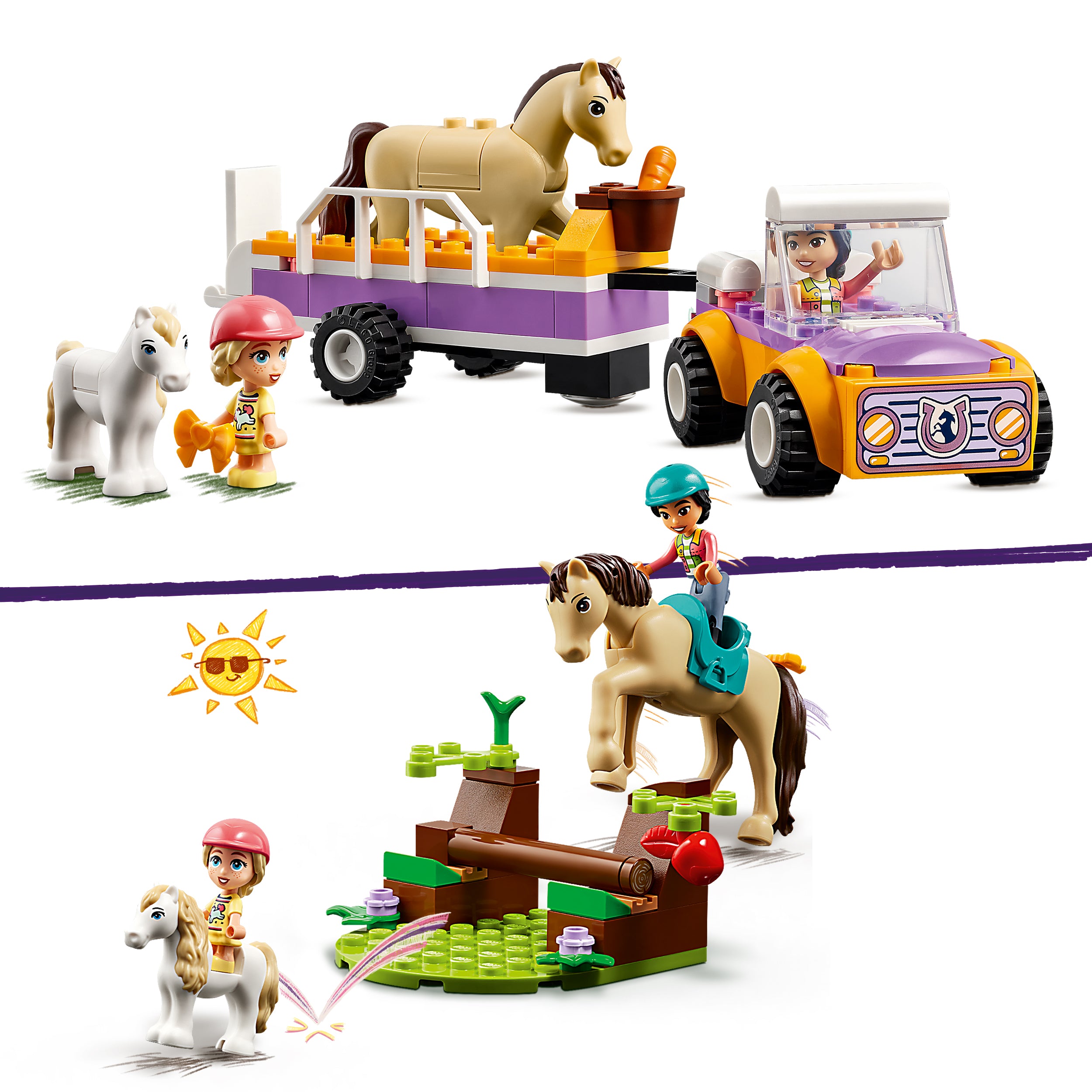 Lego 42634 Horse & Pony Trailer