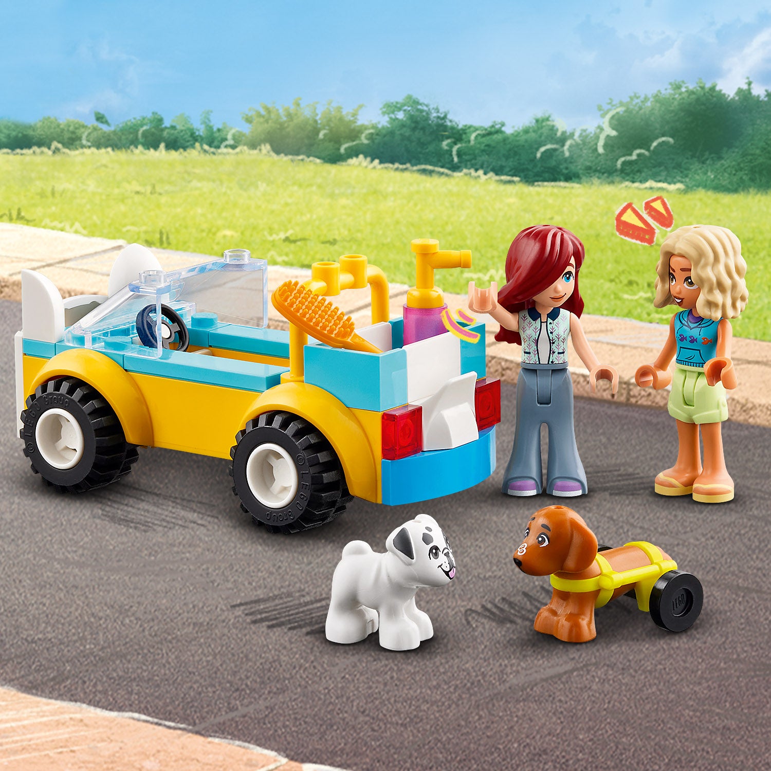 Lego 42635 Dog-Grooming Car