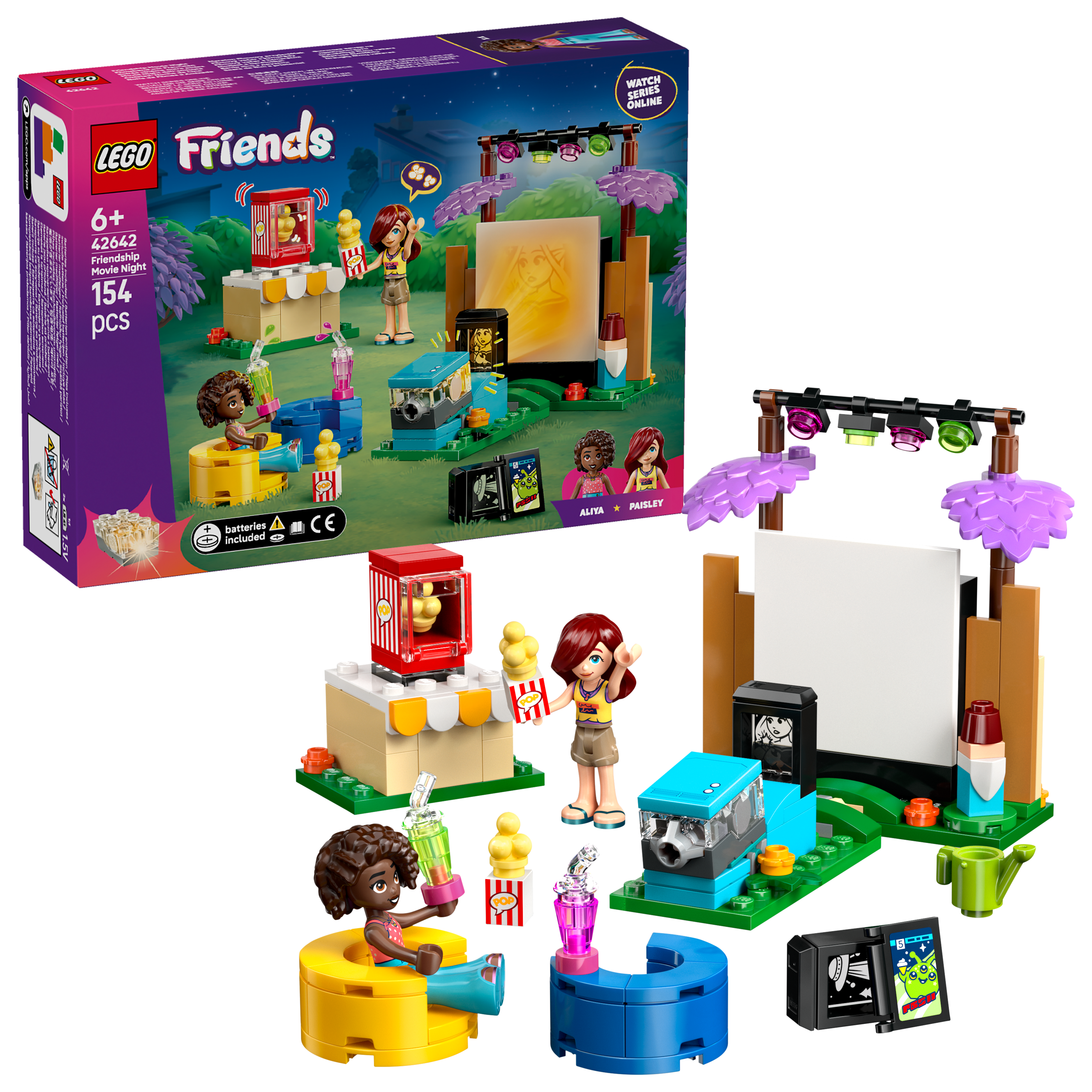 Lego 42642 Friendship Movie Night