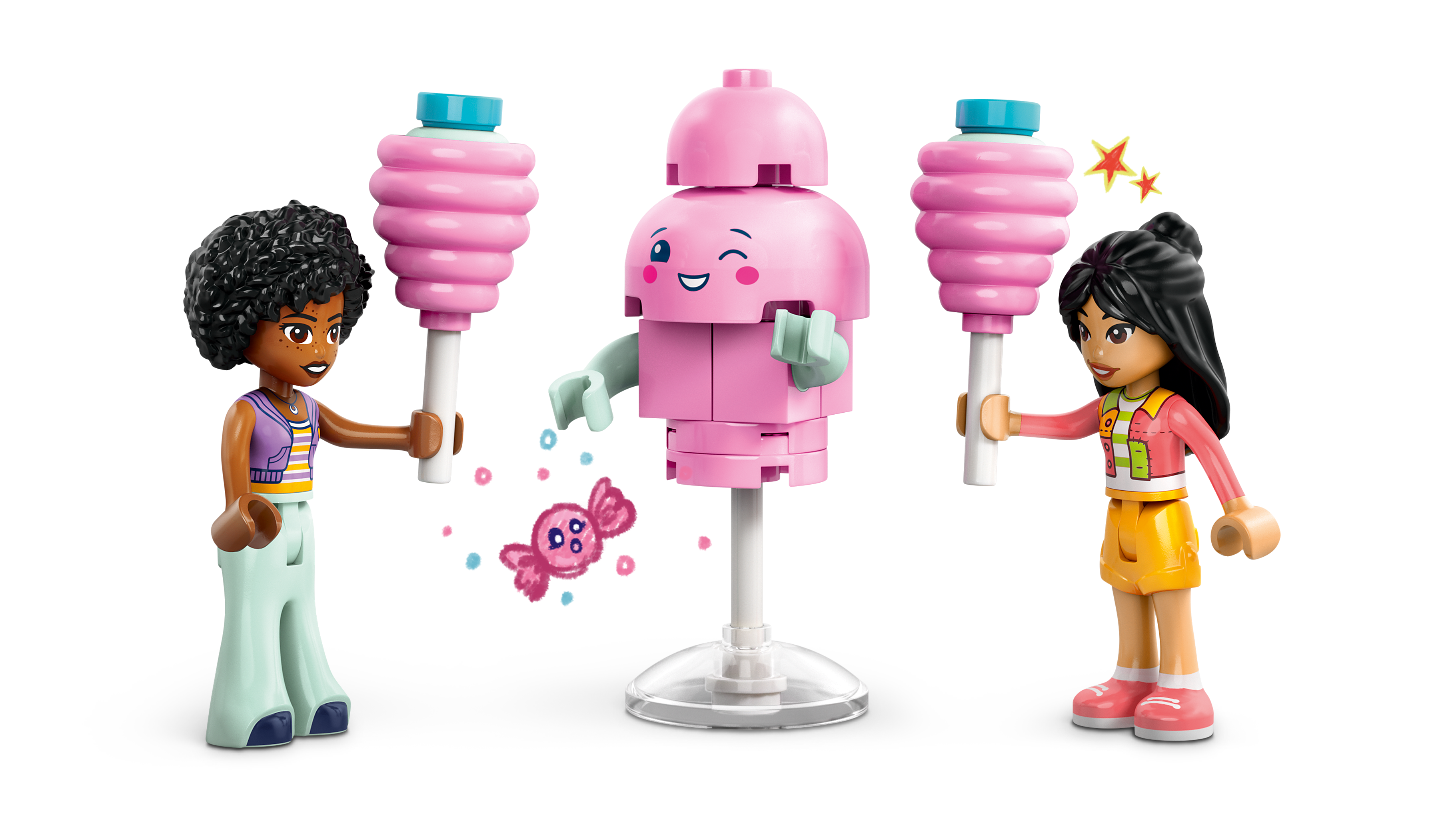 LEGO Friends 42643 Cotton Candy Stand and Scooter