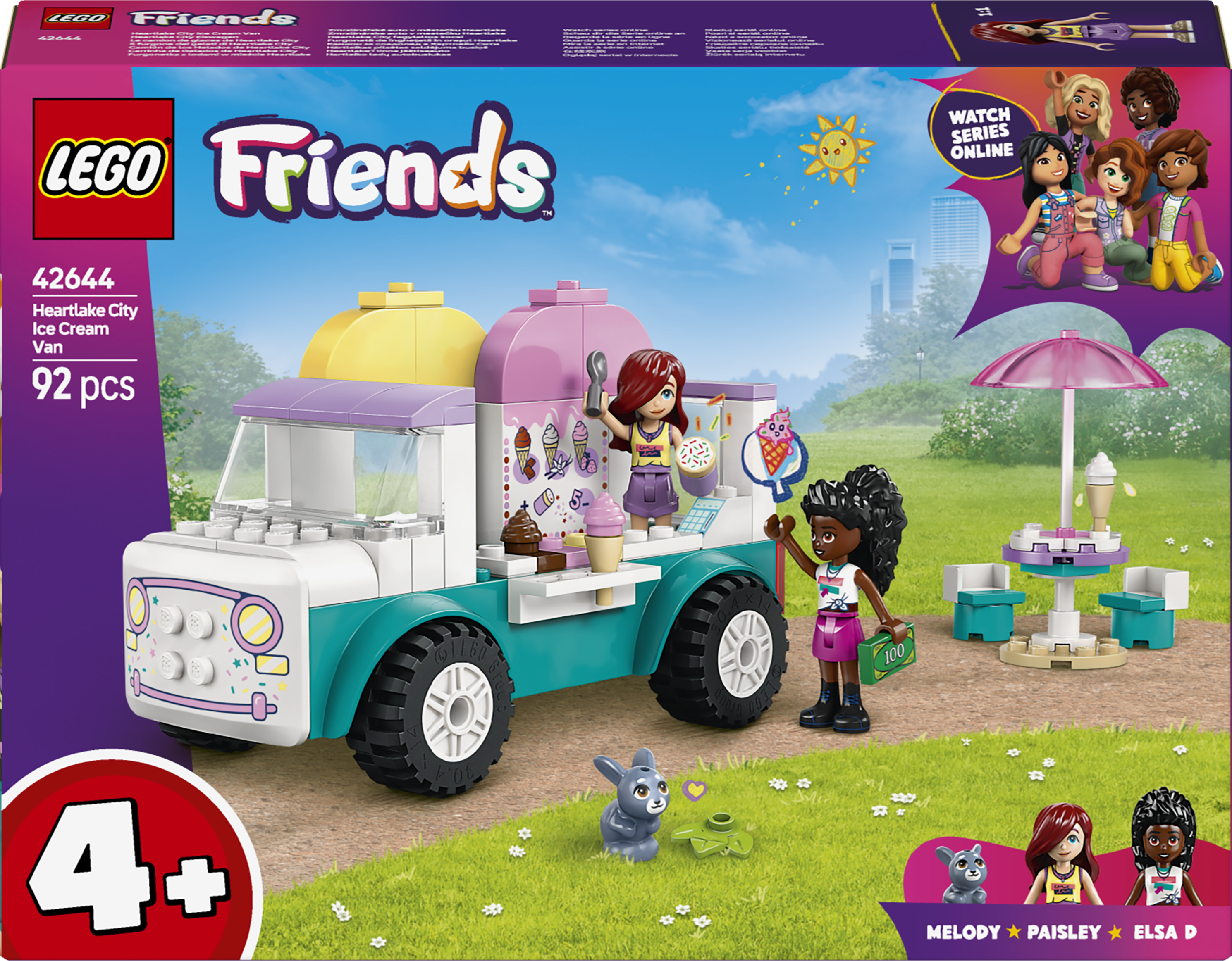 LEGO Friends 42644 Heartlake City Ice Cream Truck