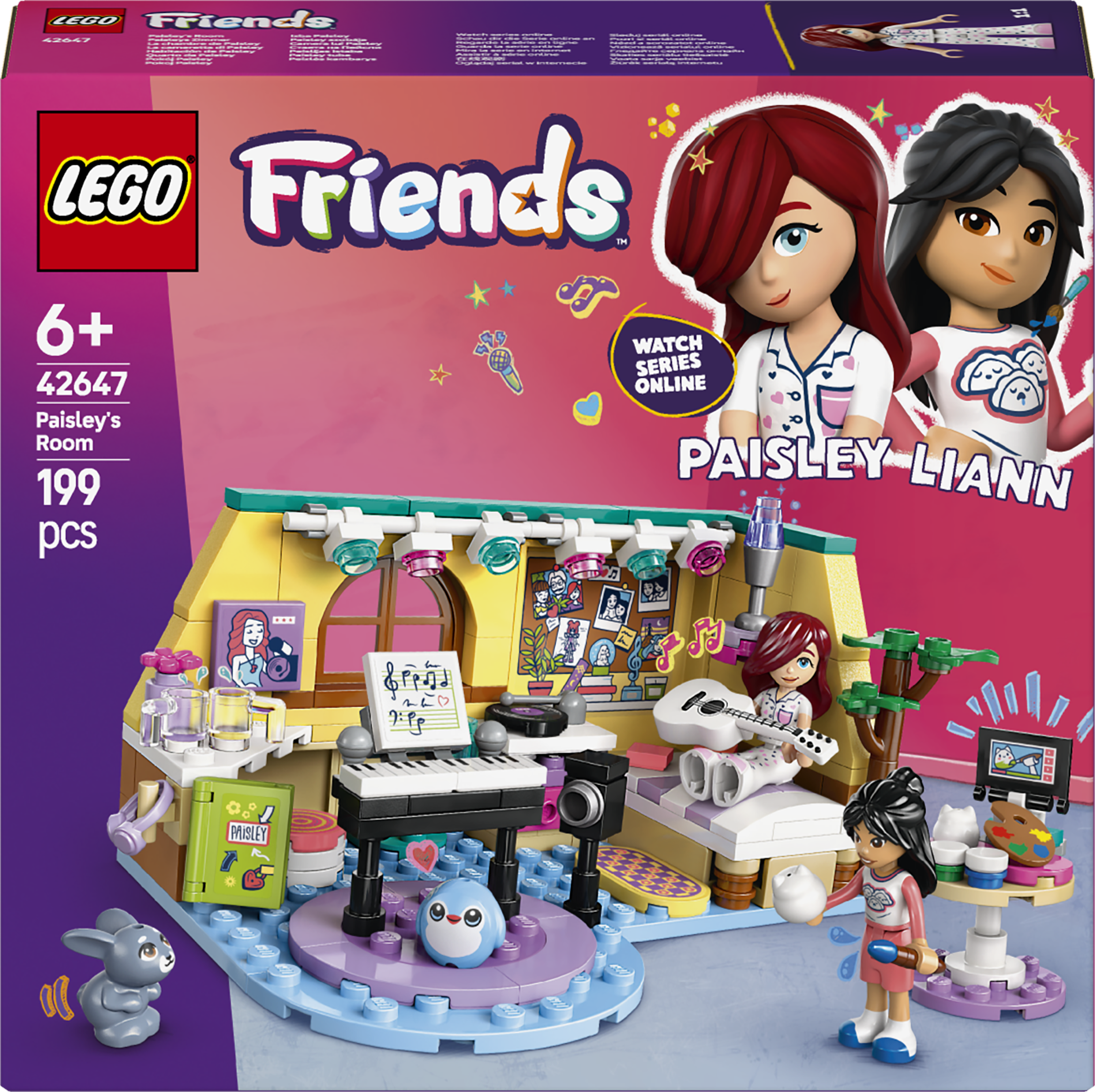 LEGO Friends 42647 Paisleys Room