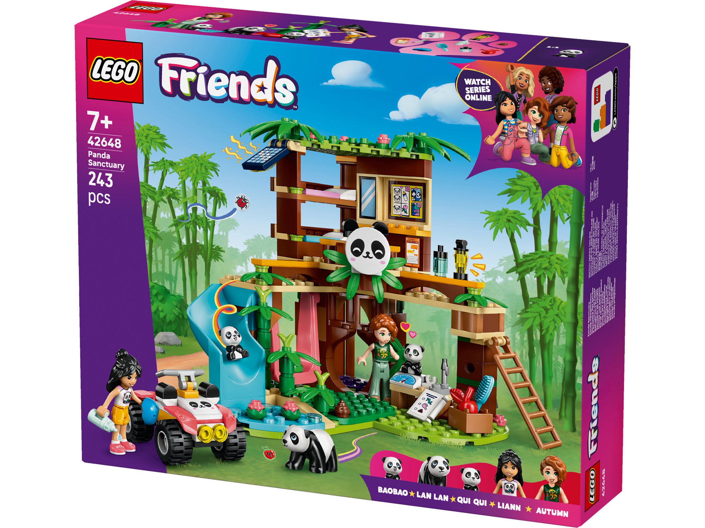 Lego 42648 Panda Sanctuary Animal Care Set