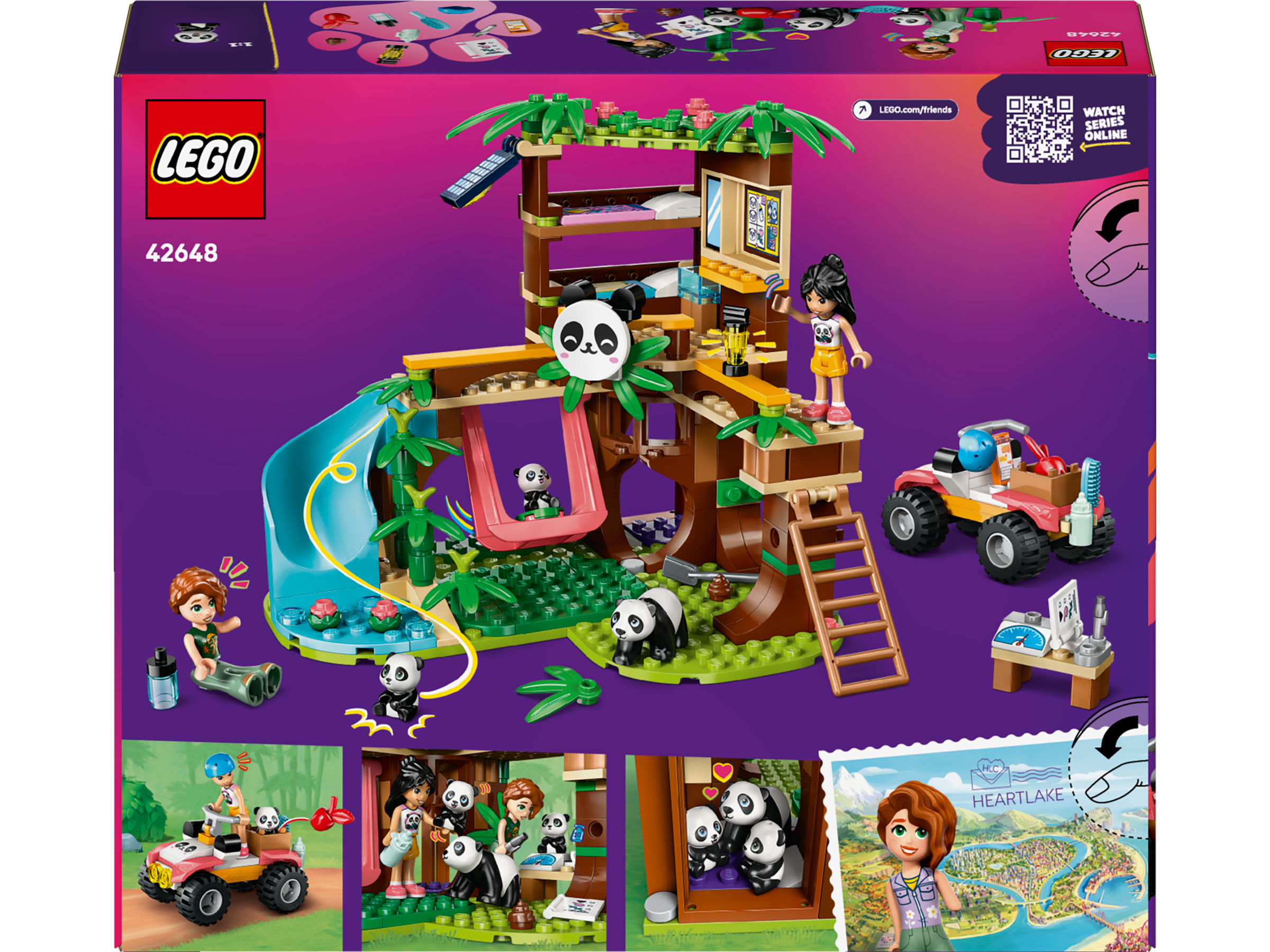 Lego 42648 Panda Sanctuary Animal Care Set