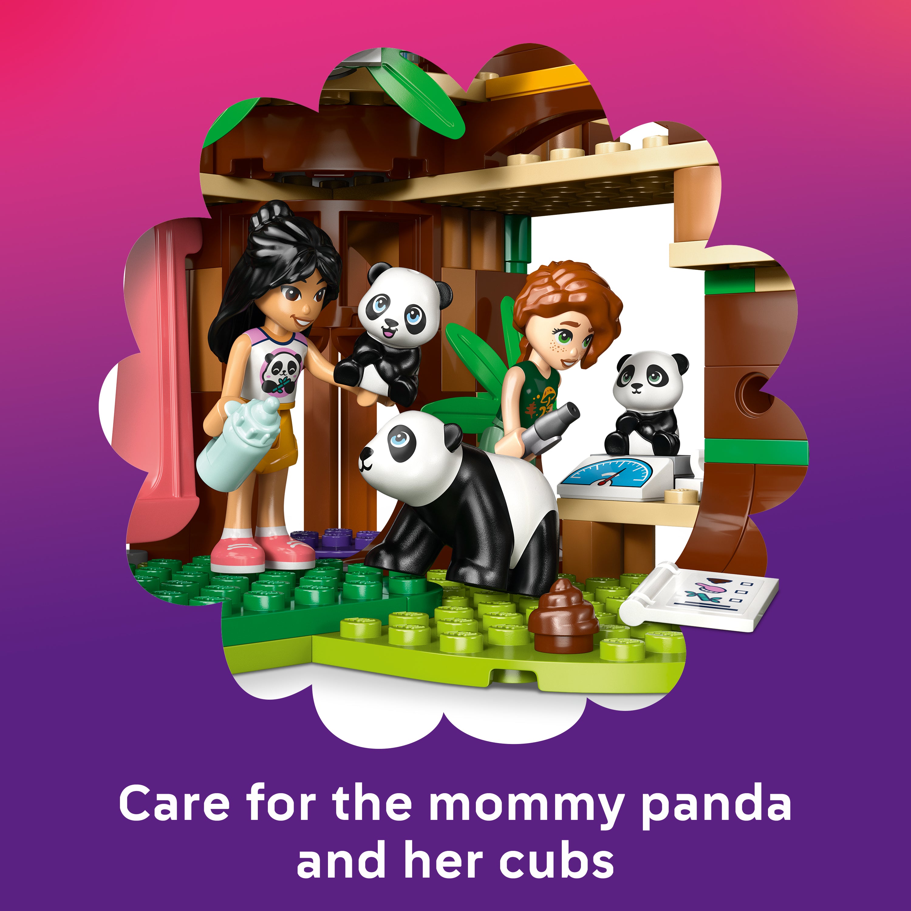 Lego 42648 Panda Sanctuary Animal Care Set