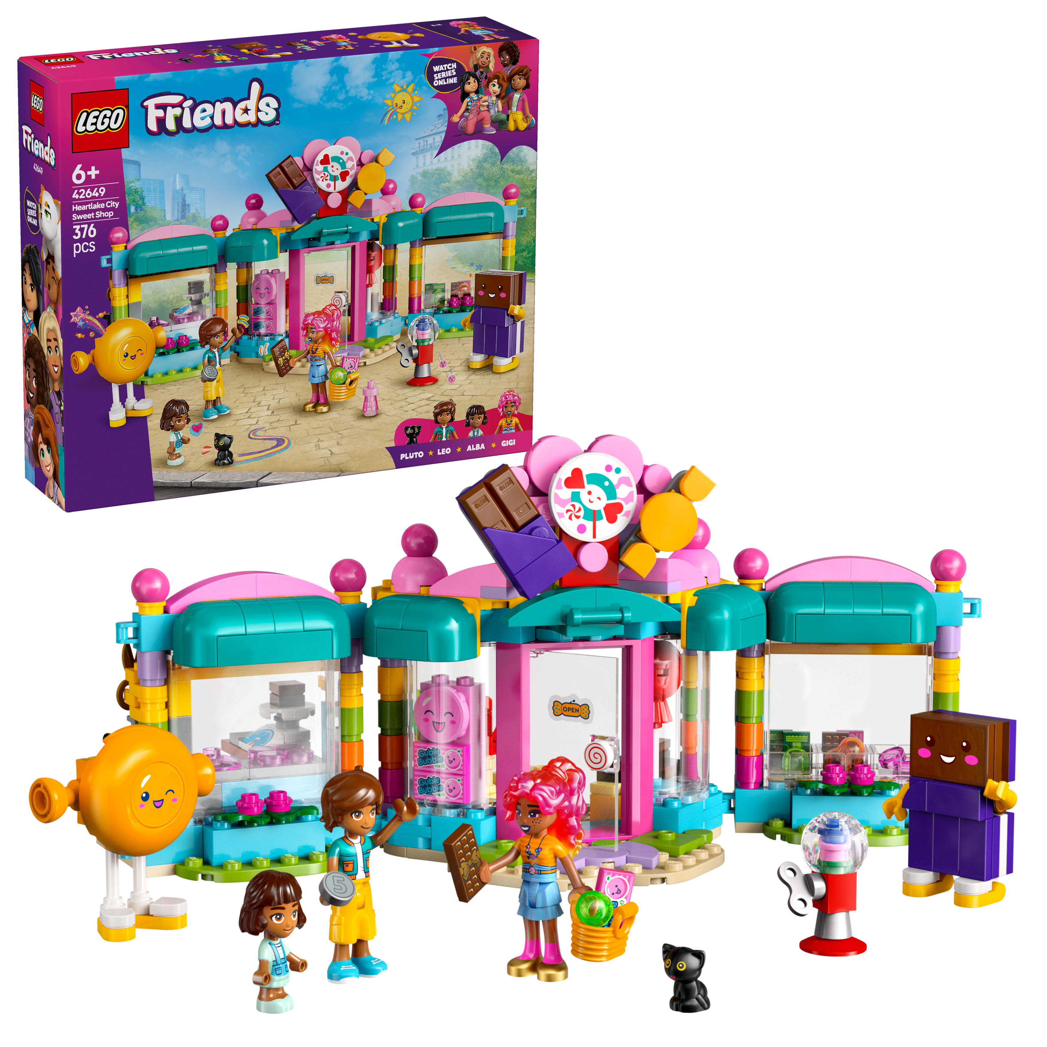 LEGO Friends 42649 Heartlake City Candy Store