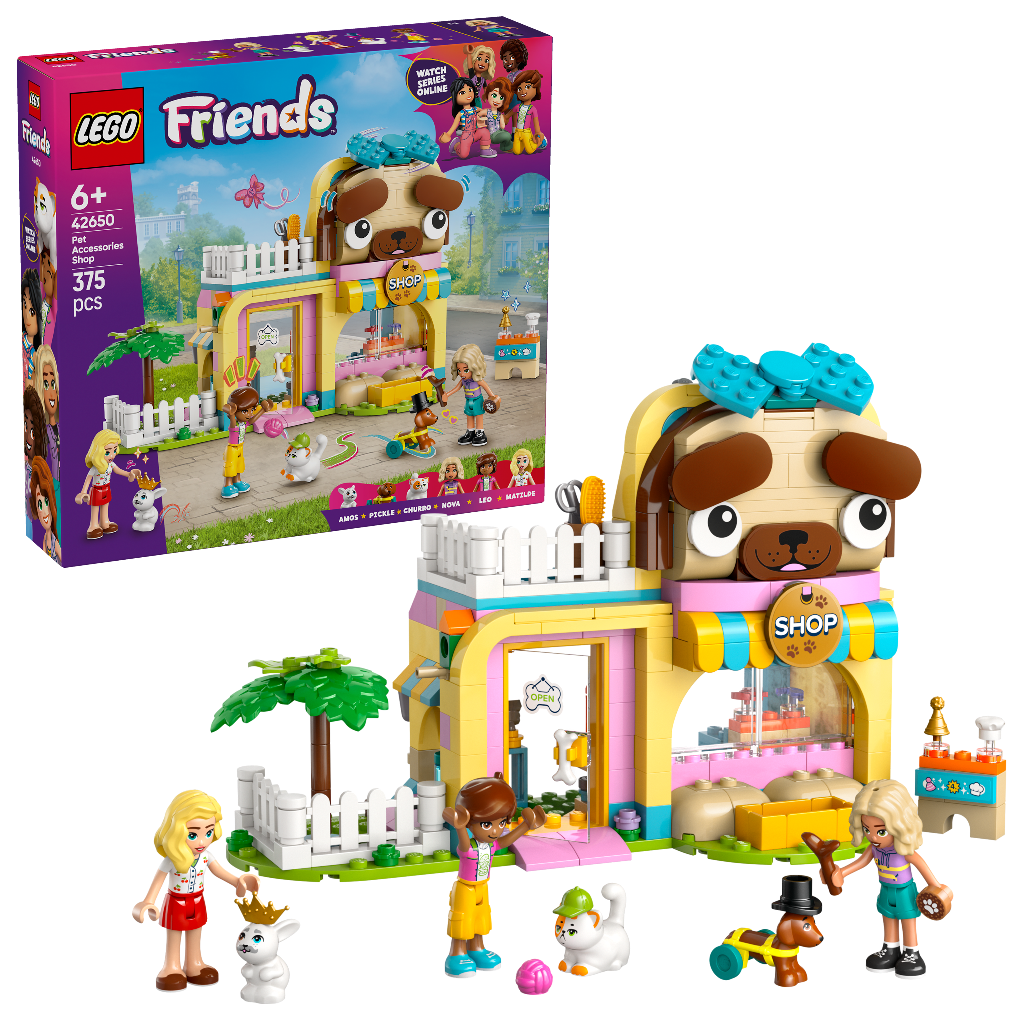 LEGO Friends 42650 Pet Accessories Shop