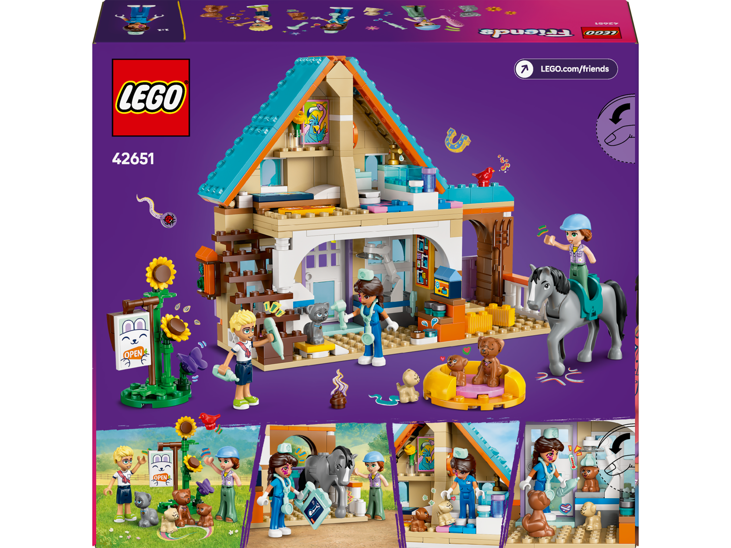 LEGO Friends 42651 Horse and Pet Vet Clinic