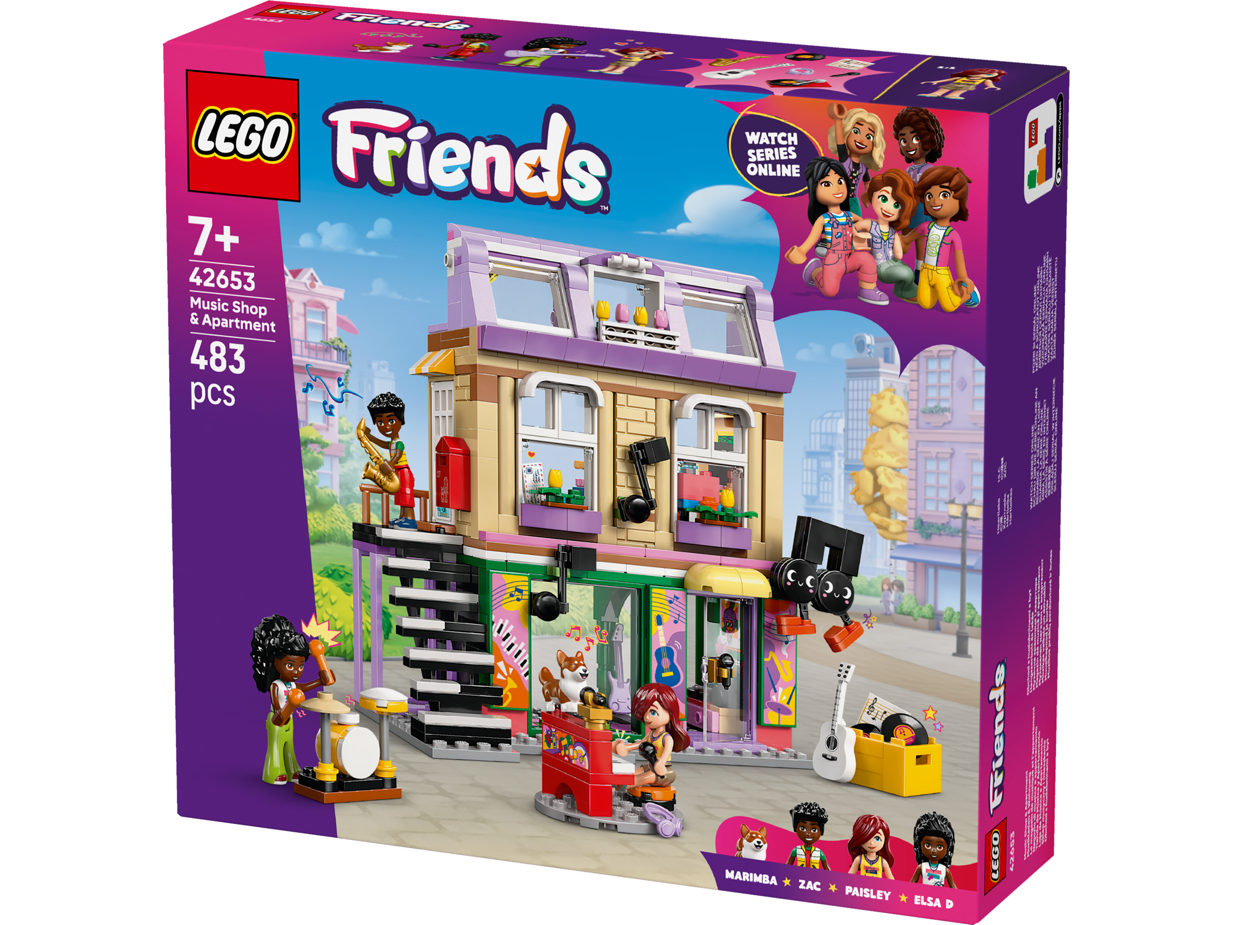 Lego 42653 Music Store & Apartment