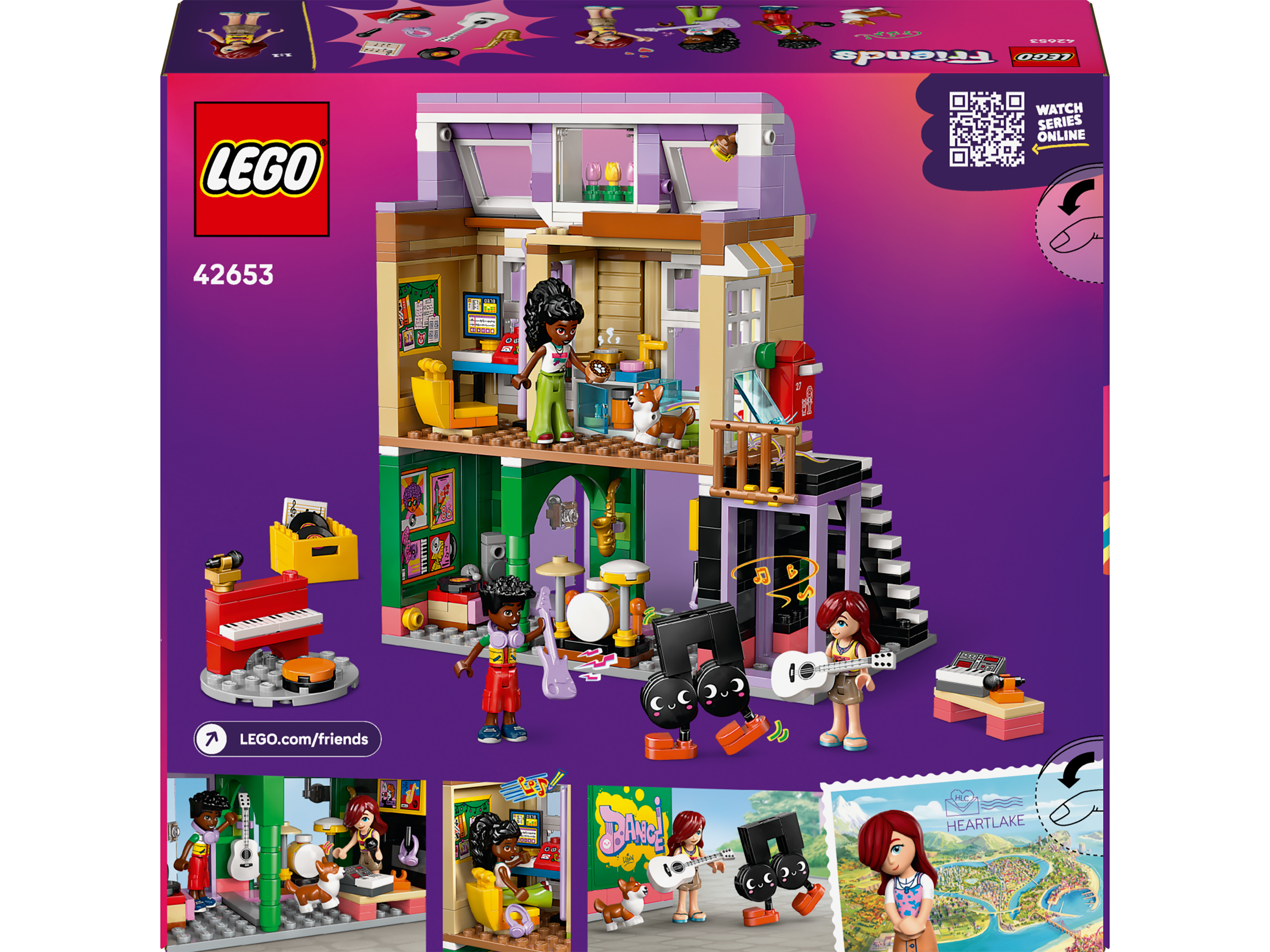 Lego 42653 Music Store & Apartment