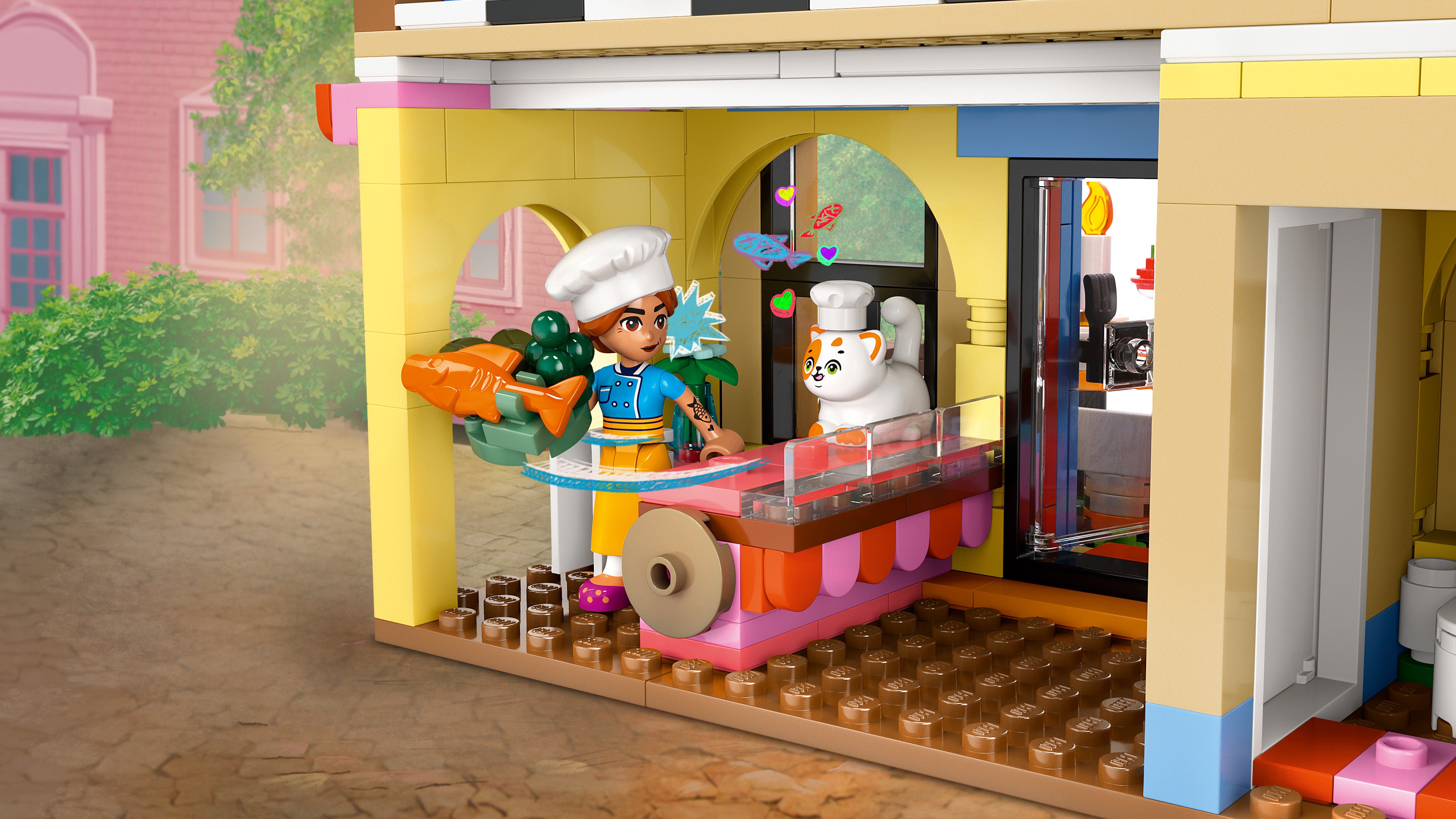 LEGO Friends 42655 Restaurant and Cooking School