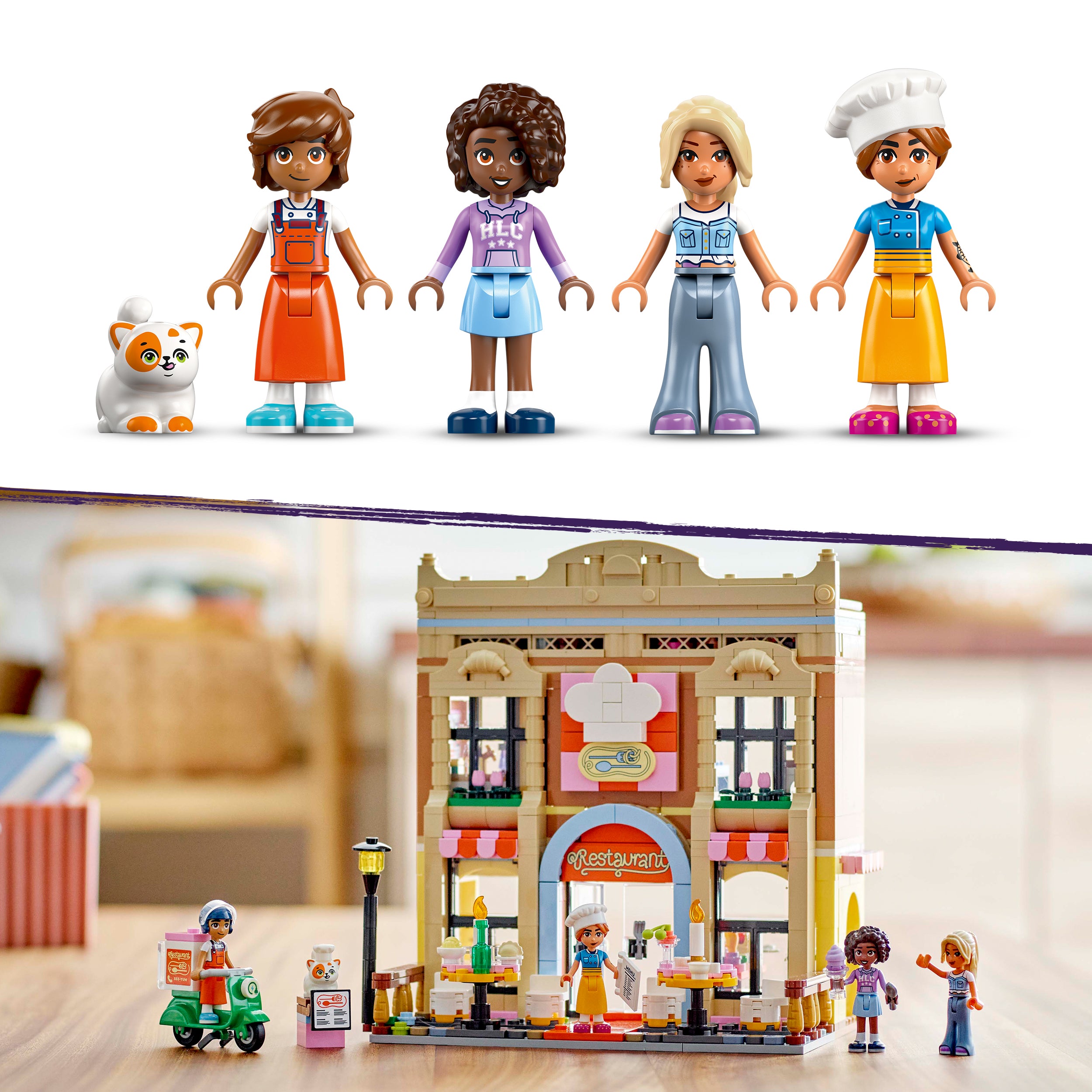 LEGO Friends 42655 Restaurant and Cooking School