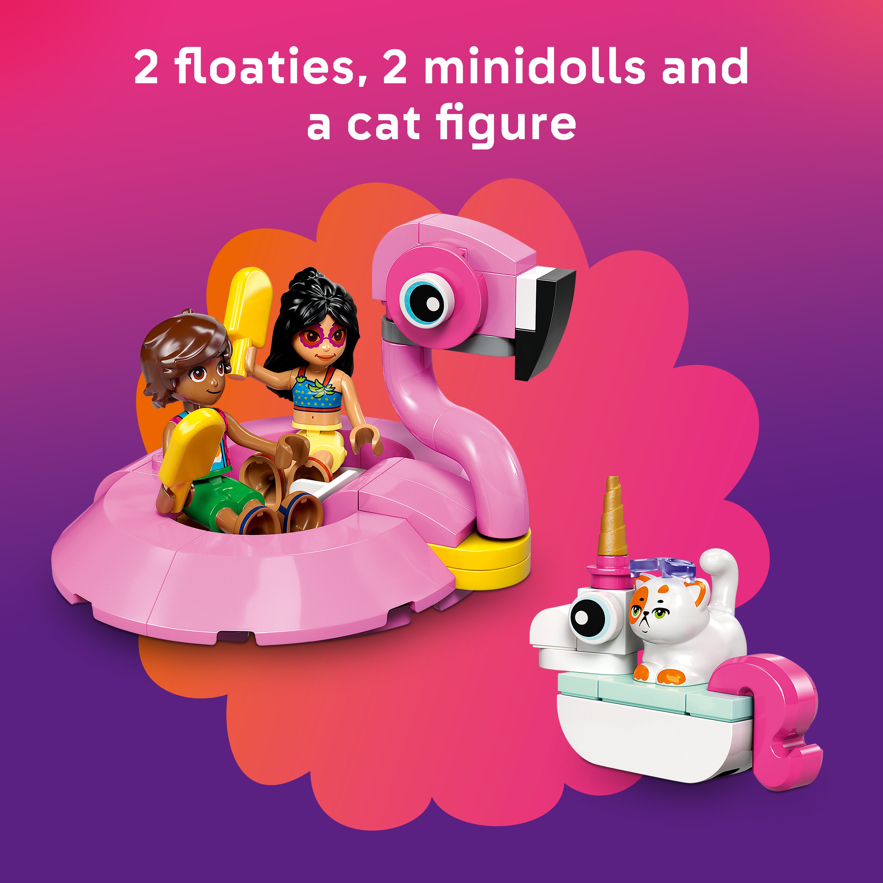 Lego 42658 Unicorn & Flamingo Pool Party