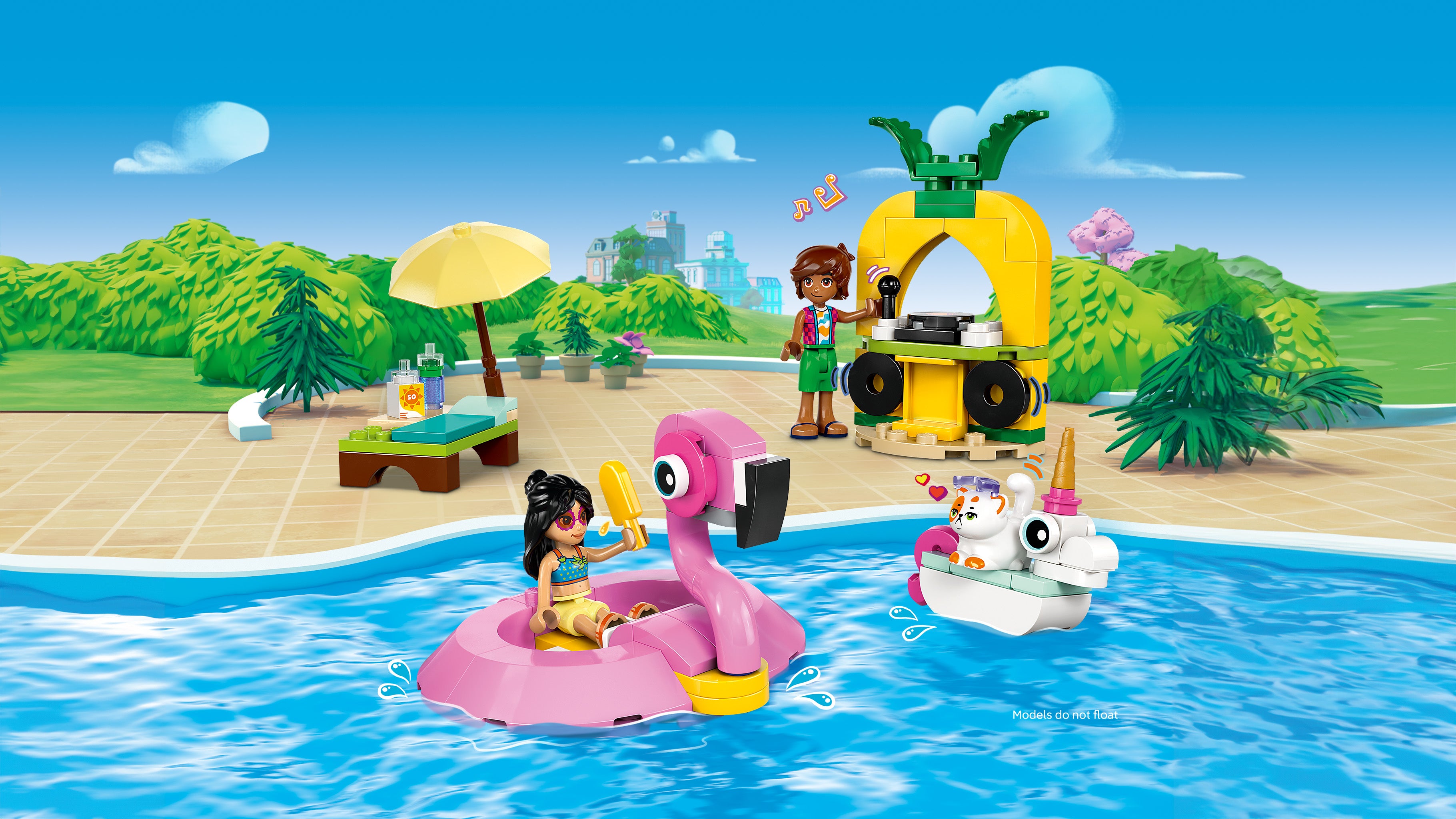 Lego 42658 Unicorn & Flamingo Pool Party