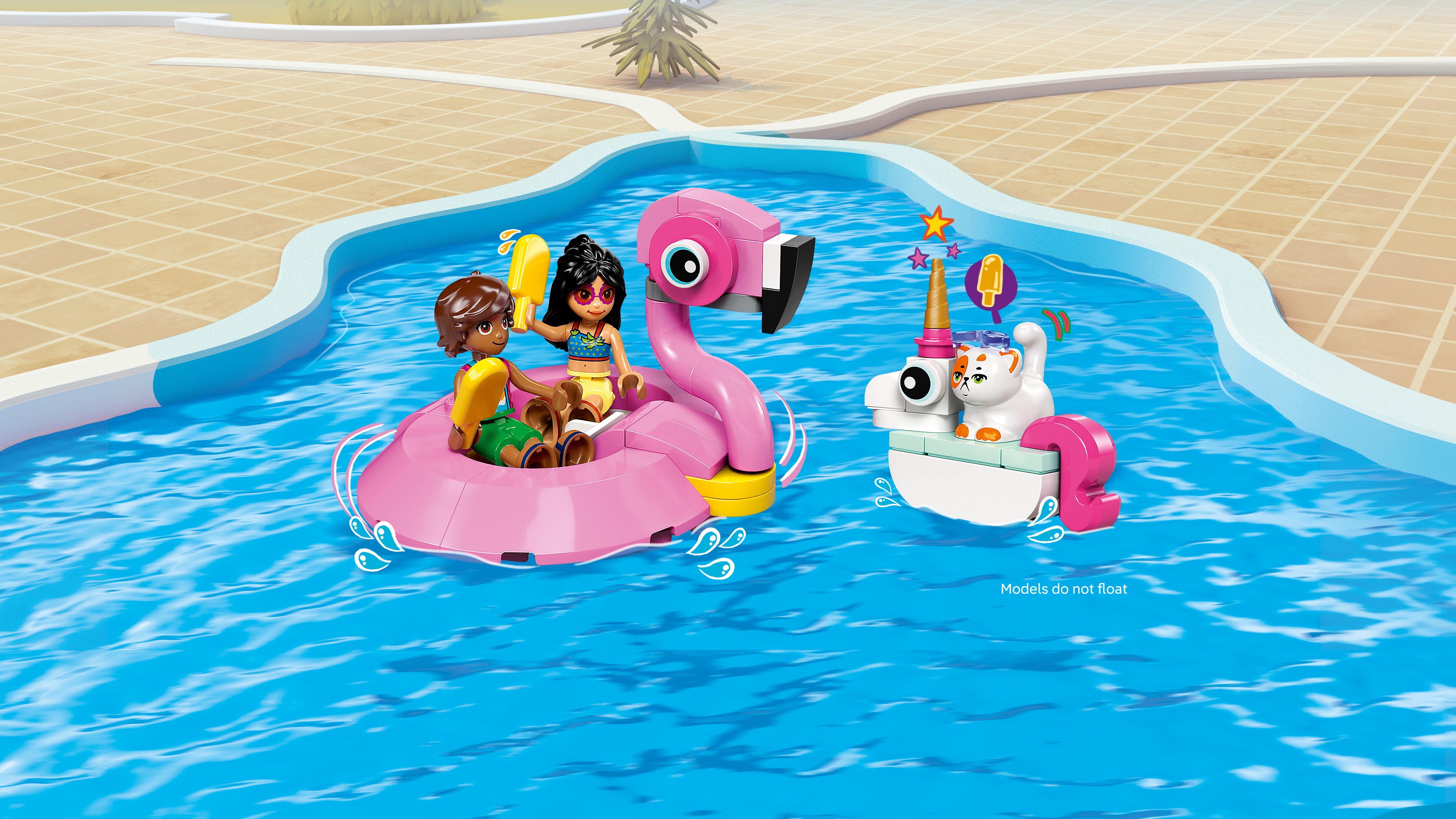 Lego 42658 Unicorn & Flamingo Pool Party