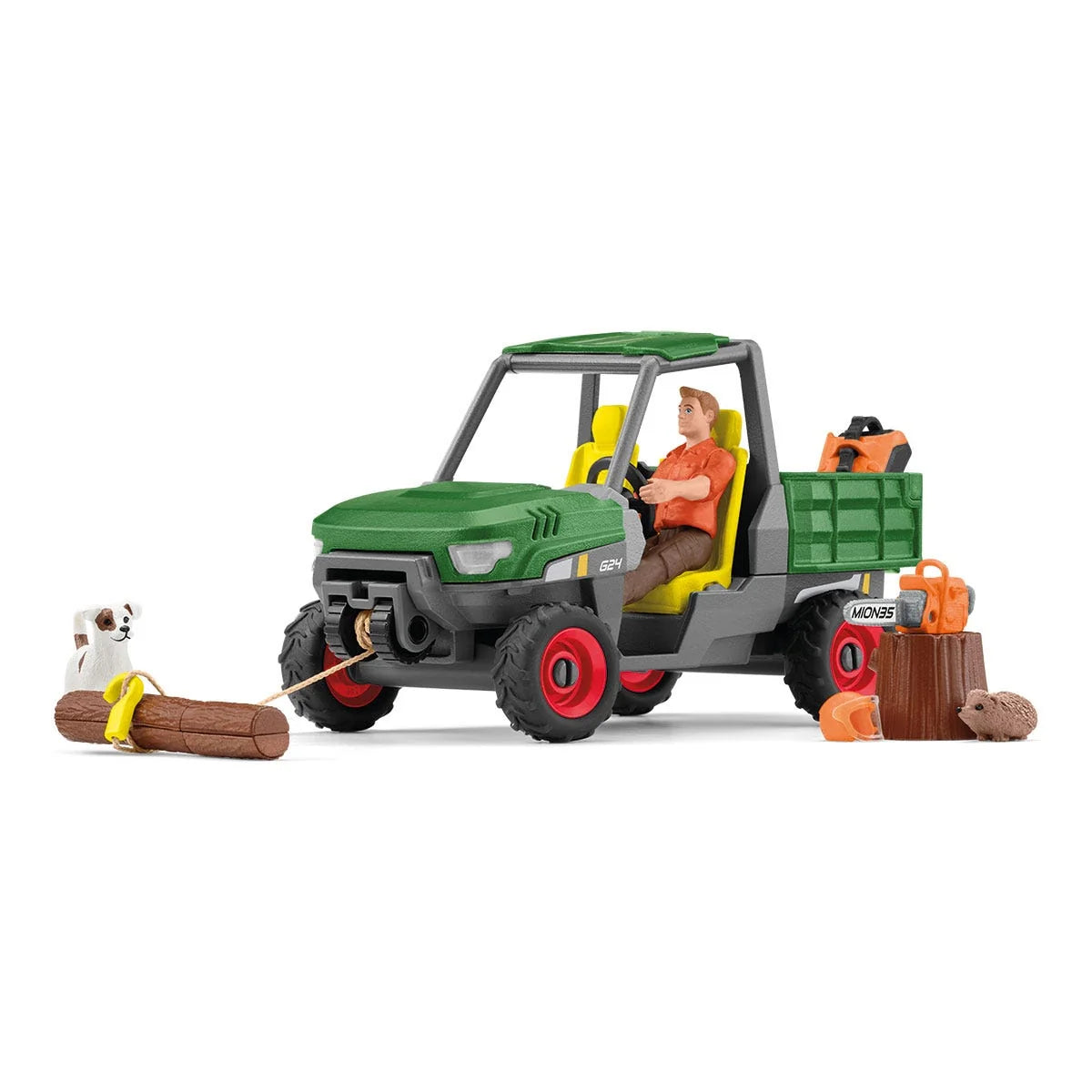 Schleich Working in the Forest Play Set