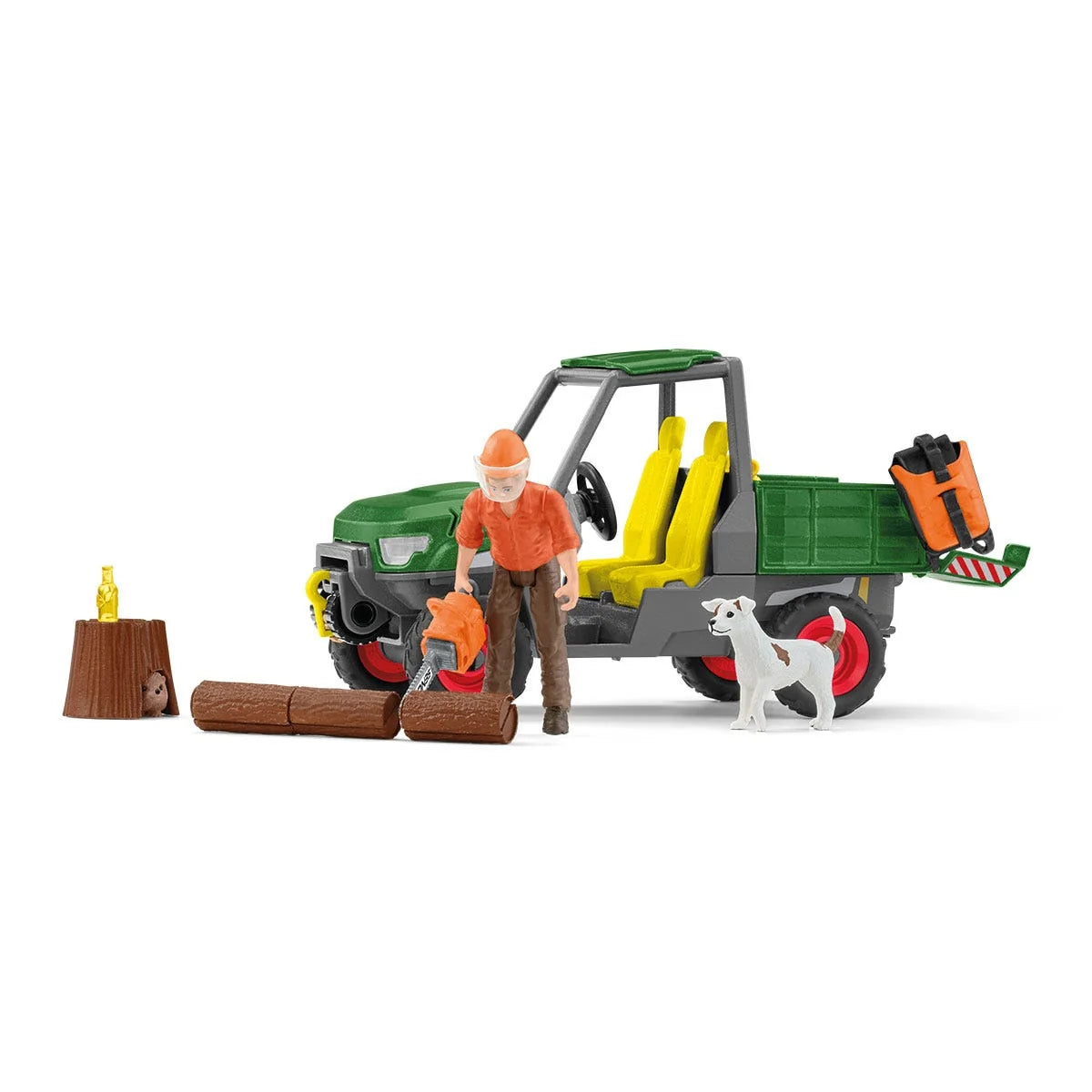 Schleich Working in the Forest Play Set