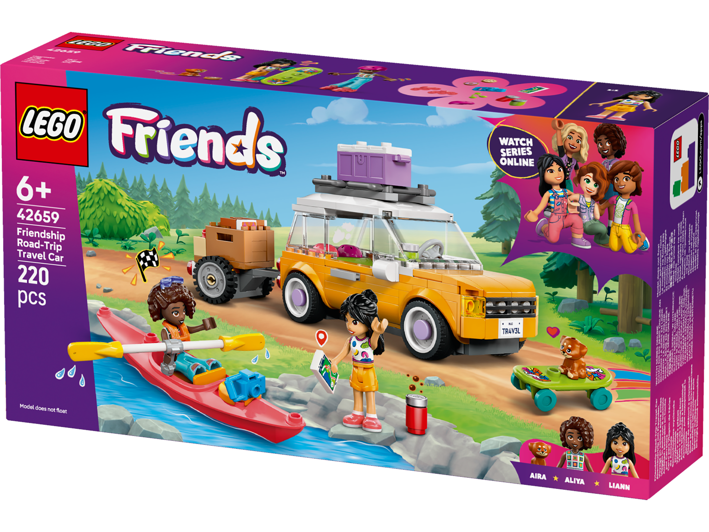 Lego 42659 Friendship Road-Trip Travel Car