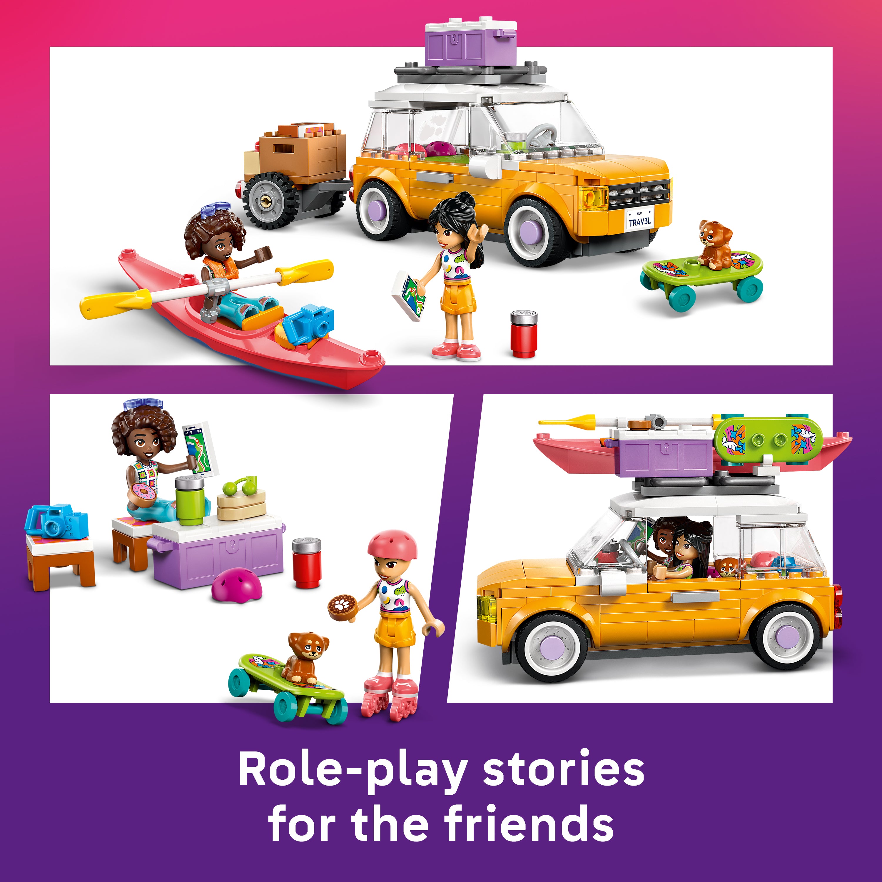 Lego 42659 Friendship Road-Trip Travel Car