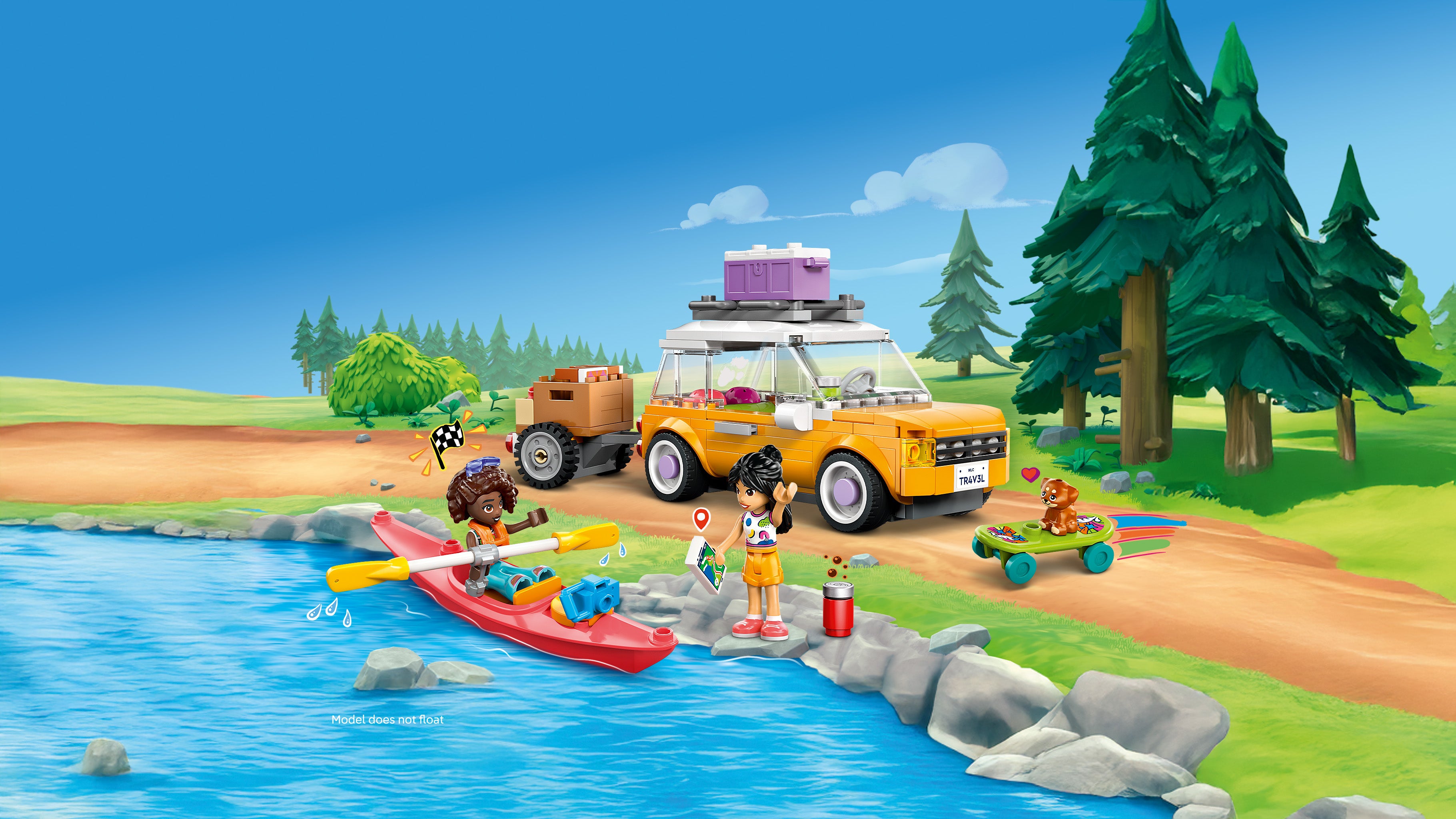 Lego 42659 Friendship Road-Trip Travel Car