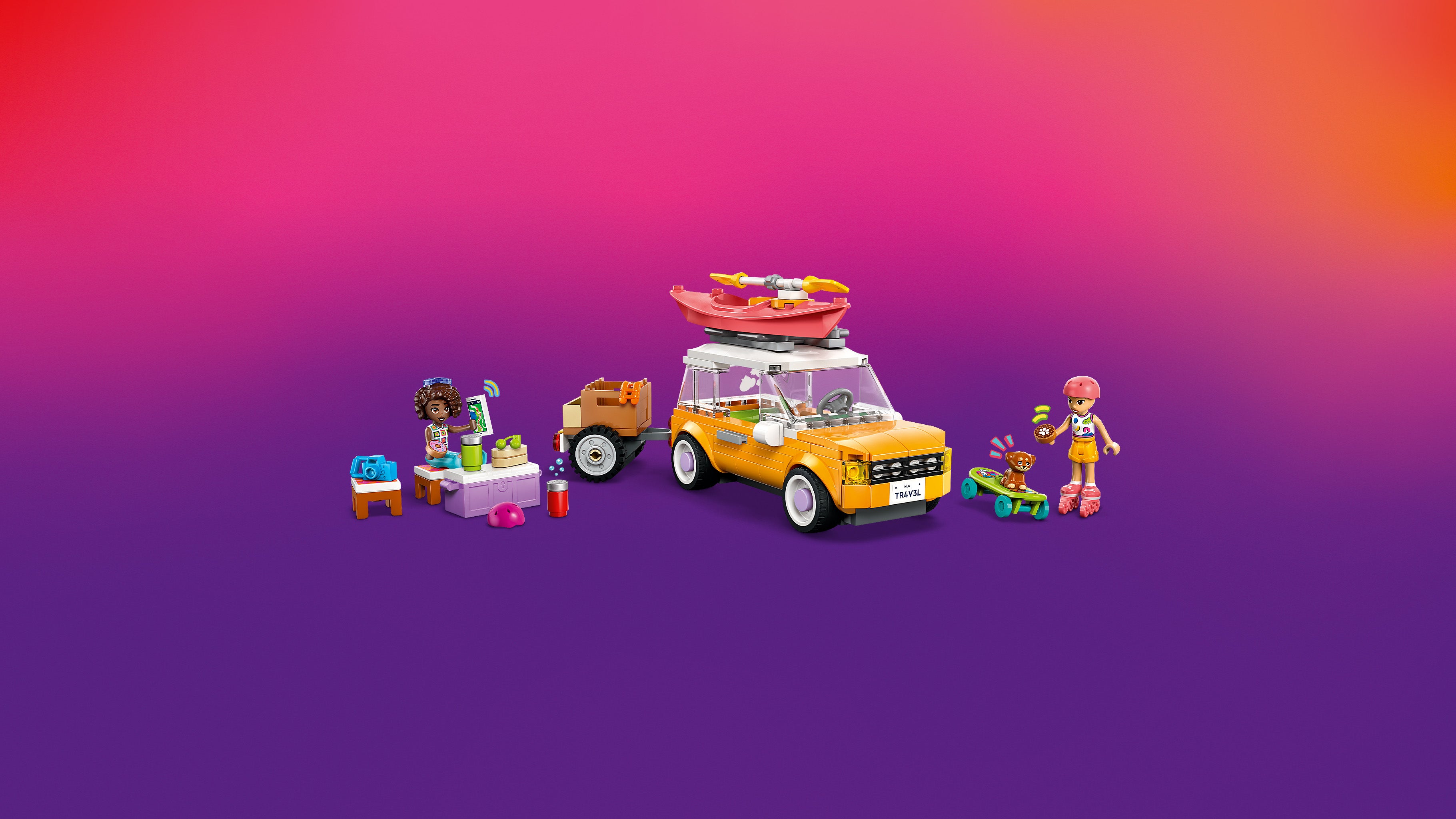 Lego 42659 Friendship Road-Trip Travel Car