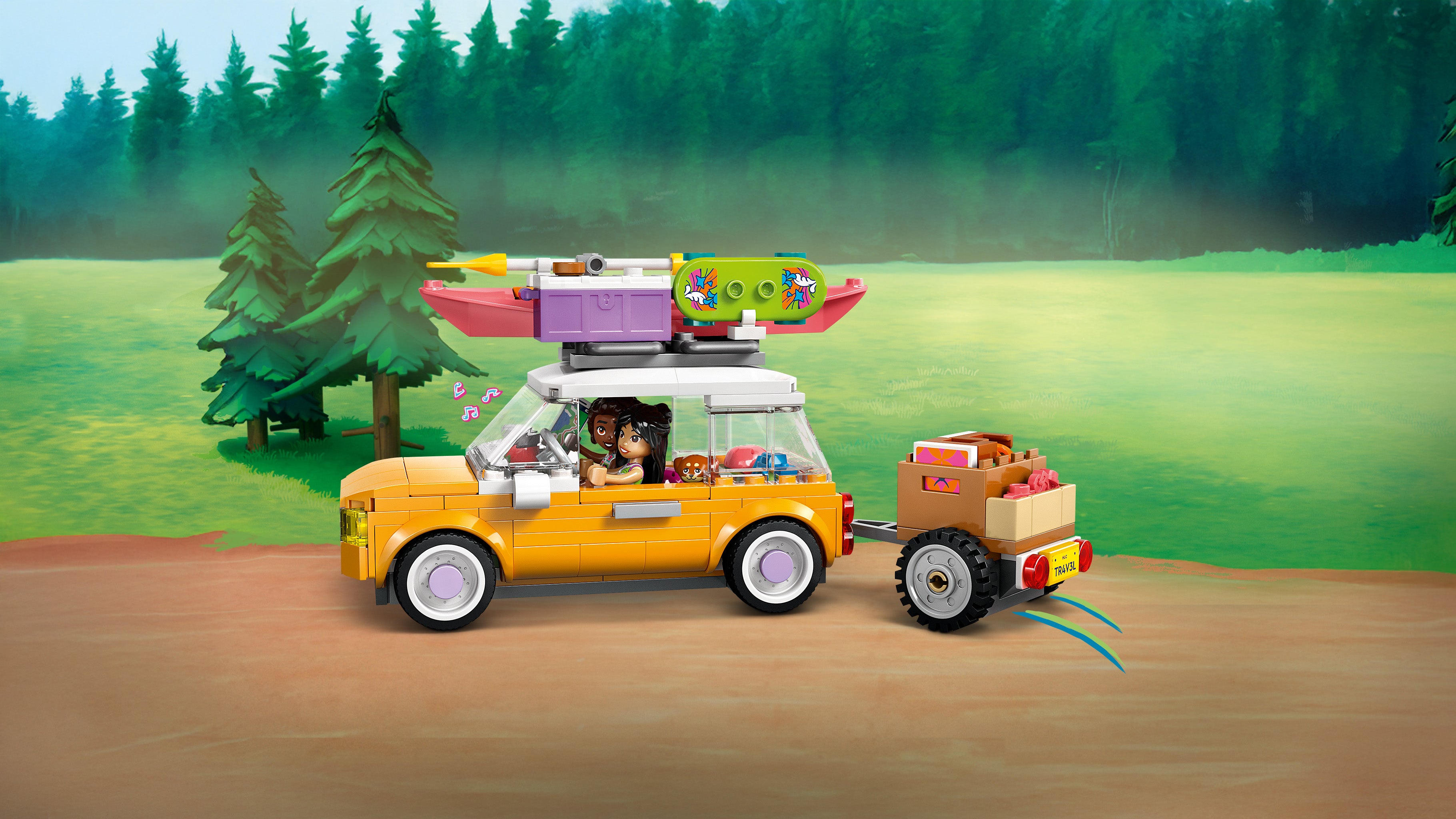 Lego 42659 Friendship Road-Trip Travel Car