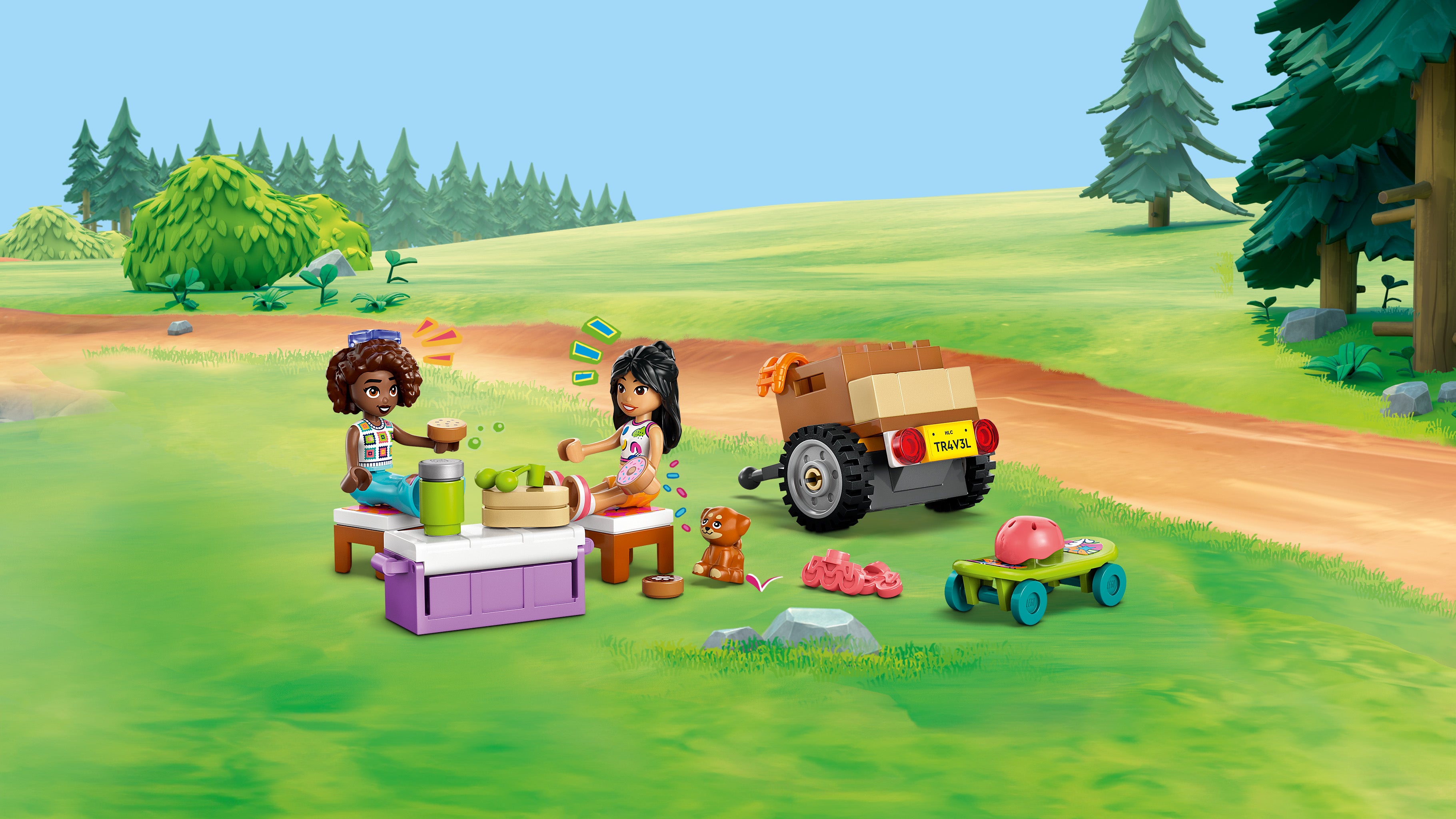 Lego 42659 Friendship Road-Trip Travel Car