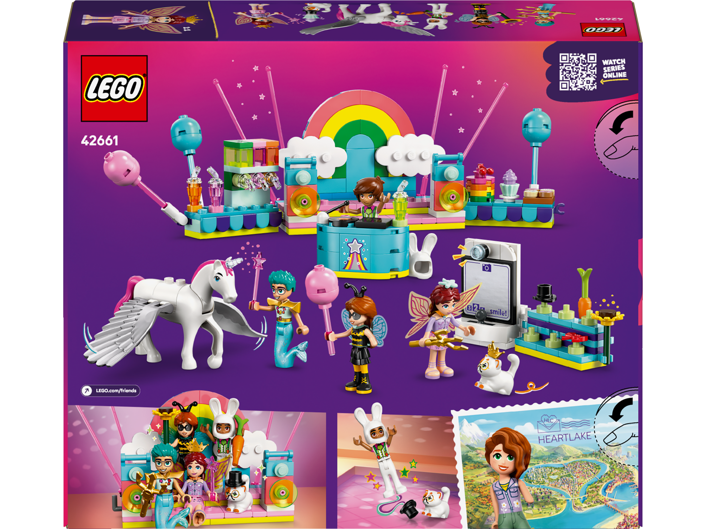 Lego 42661 Costume Party with Unicorn & Fairy