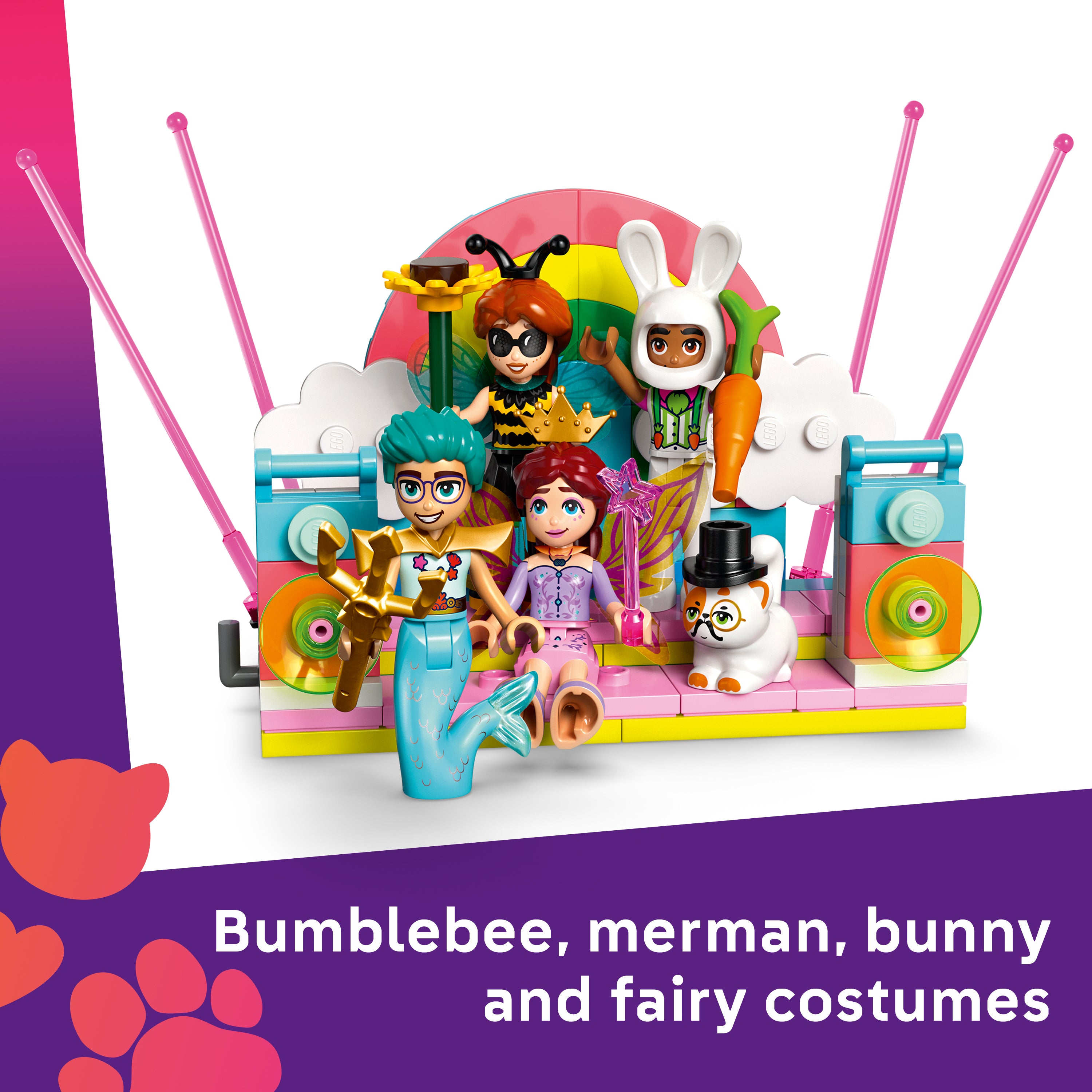Lego 42661 Costume Party with Unicorn & Fairy
