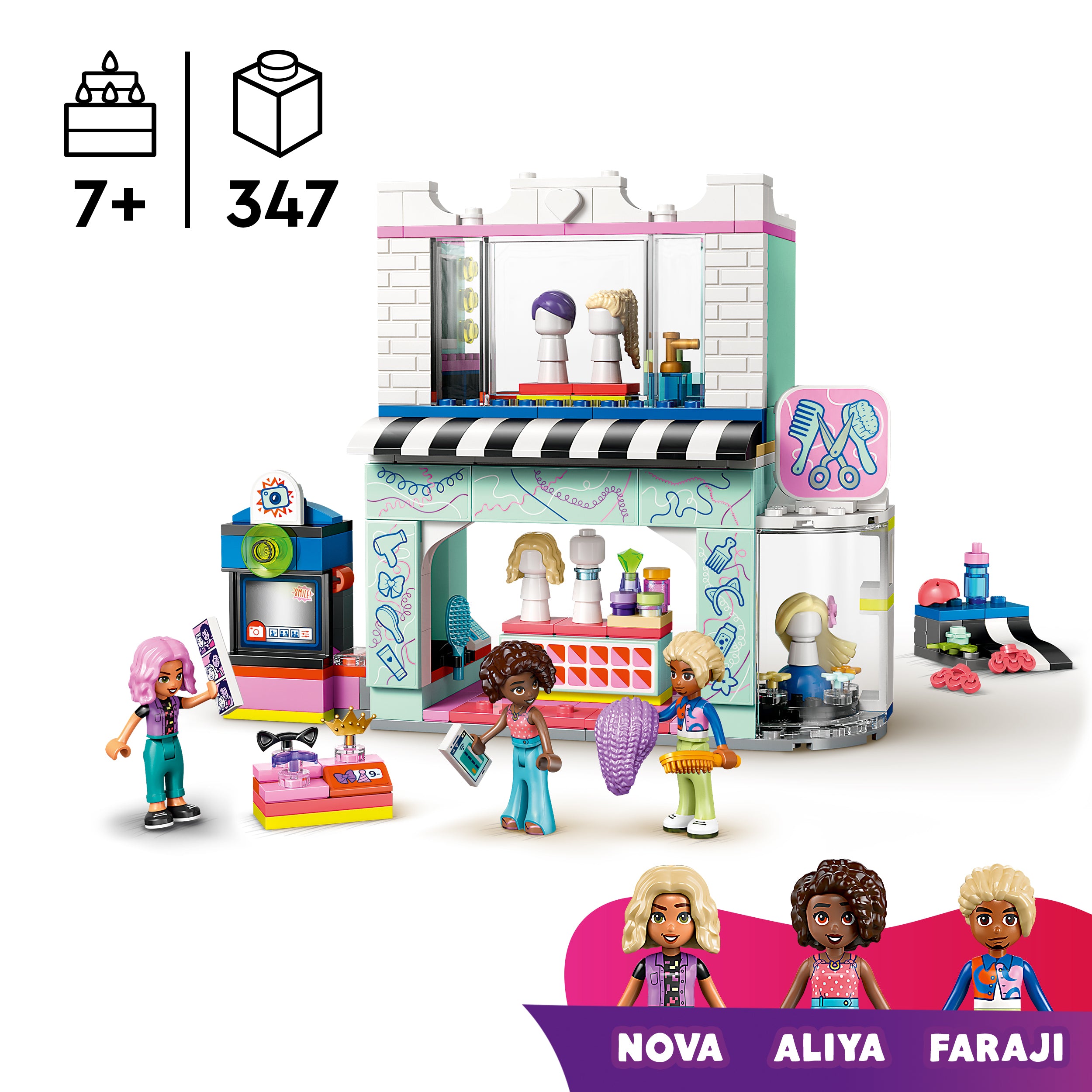 LEGO Friends 42662 Hair Salon and Accessories Store