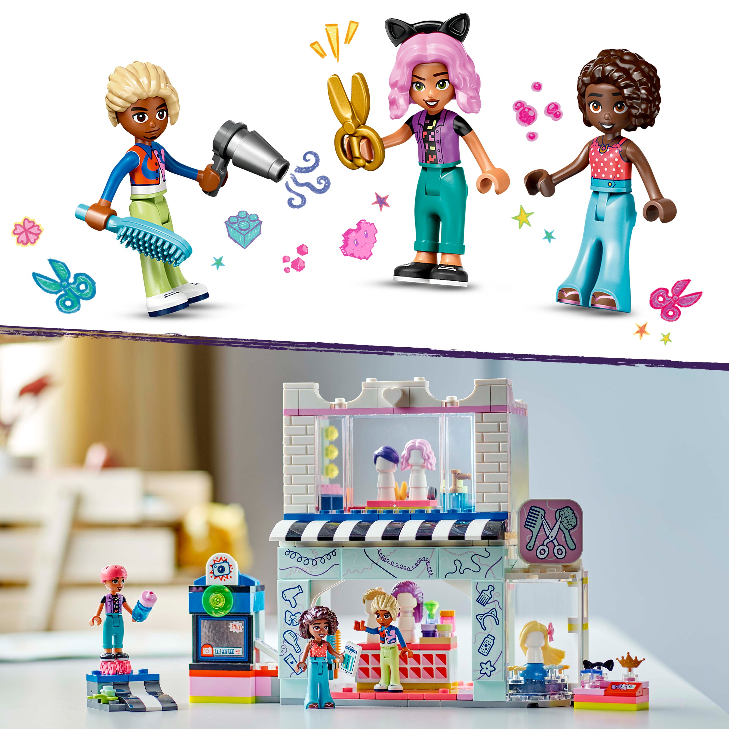 LEGO Friends 42662 Hair Salon and Accessories Store