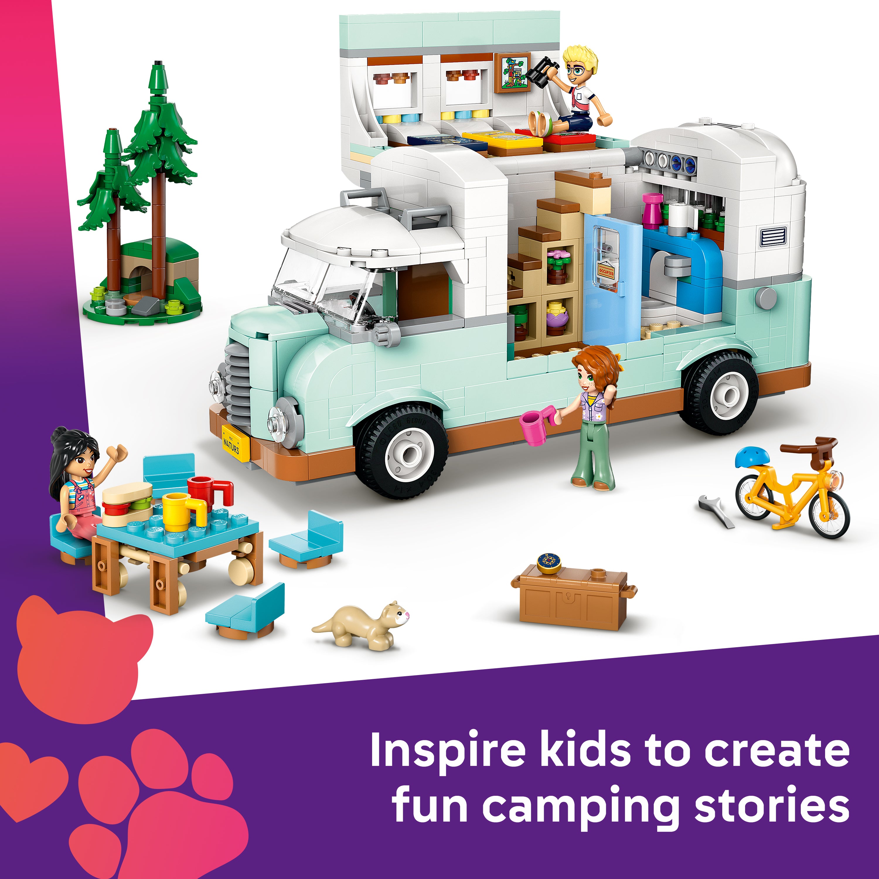 LEGO Friends 42663 Friendship Camper Van Adventure