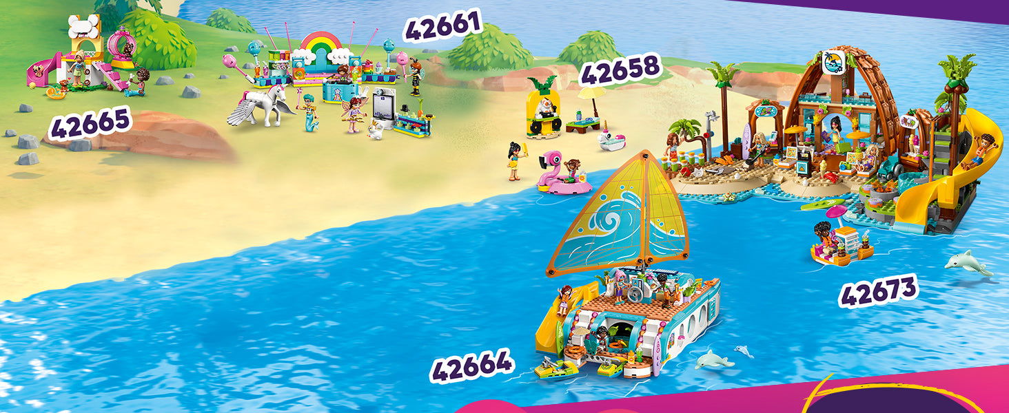Lego 42664 Travel Boat Adventure