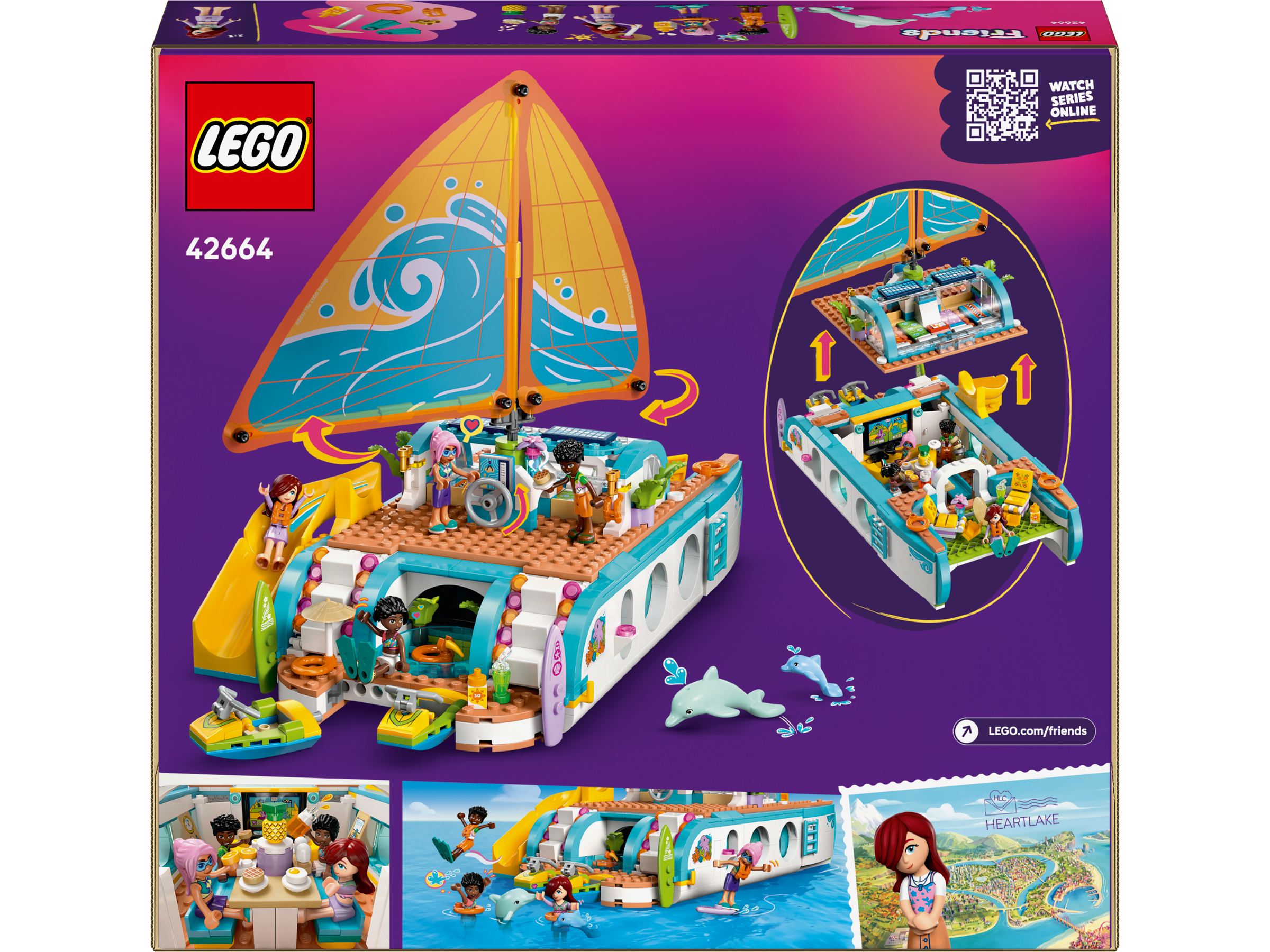 Lego 42664 Travel Boat Adventure